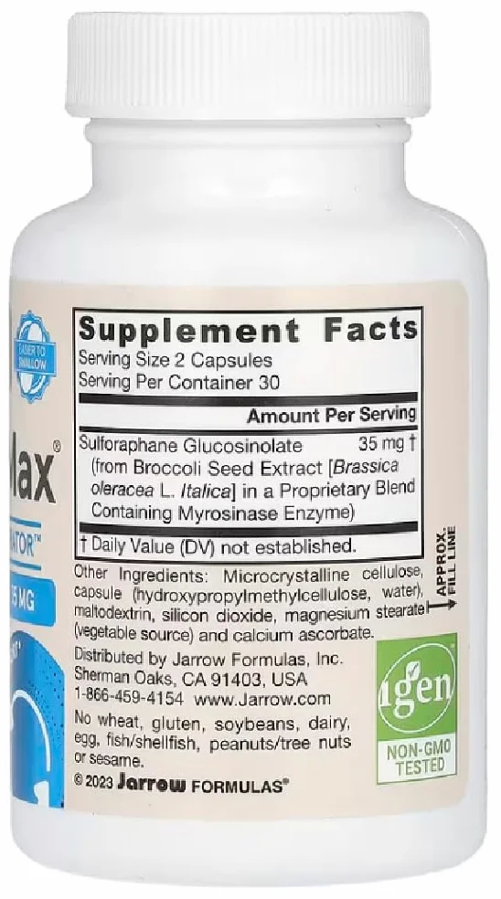 Jarrow Formulas BroccoMax Estratto di broccoli 60 capsule