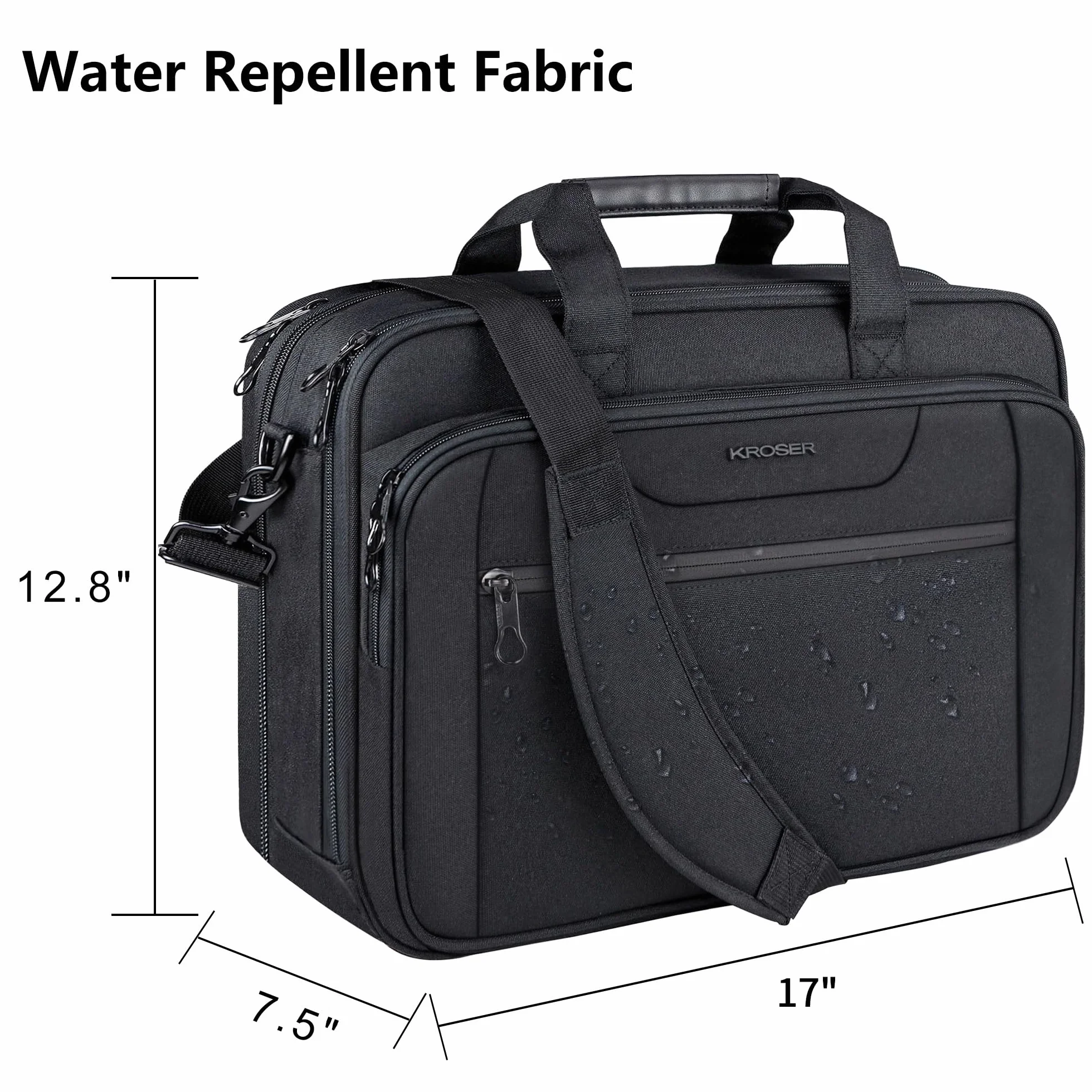 KROSER 17.3-18.5" Borsa per Laptop Borsa