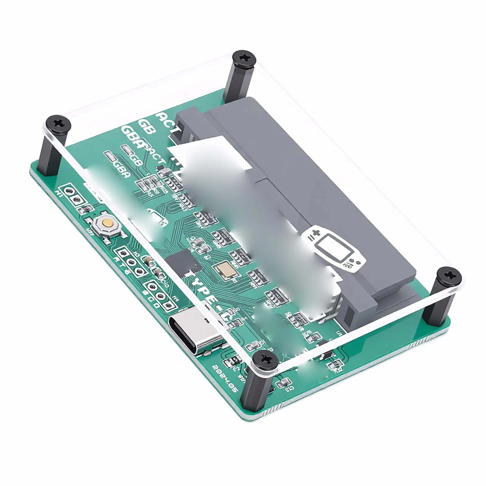 Denash Bruciatore per Lettore di Schede di Gioco Gameboy GB ROM Strumento di Backup con Cavo USB C per Cartucce Gameboy Color Advance