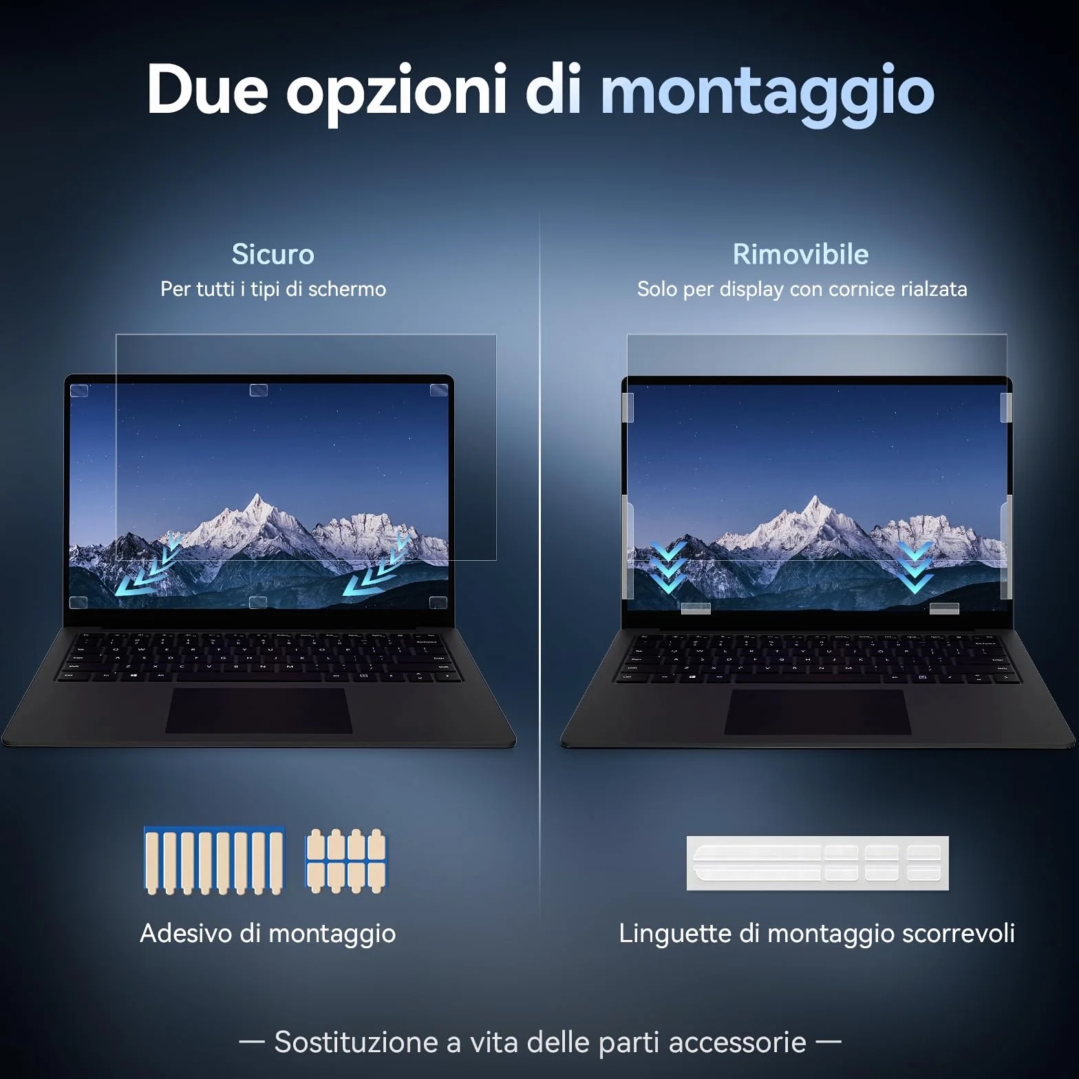 Laptop Filtro Privacy Schermo 14 Pollici 16:9, Pellicola Privacy Filter Compatibile con HP/dell/Acer/Lenovo/Thinkpad/Samsung/ASUS/Sony, Rimovibile Pellicola de Protezione