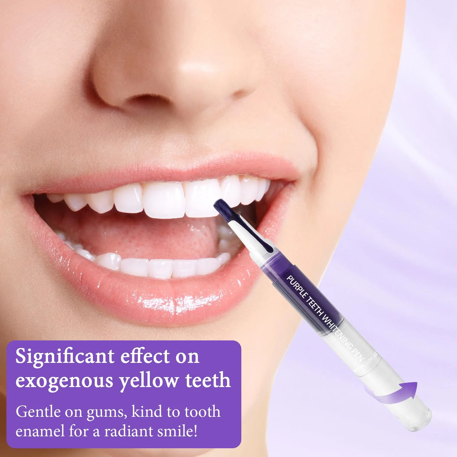 Penna Sbiancante Denti Professionale Delicato Non Irritante 6 Pezzi
