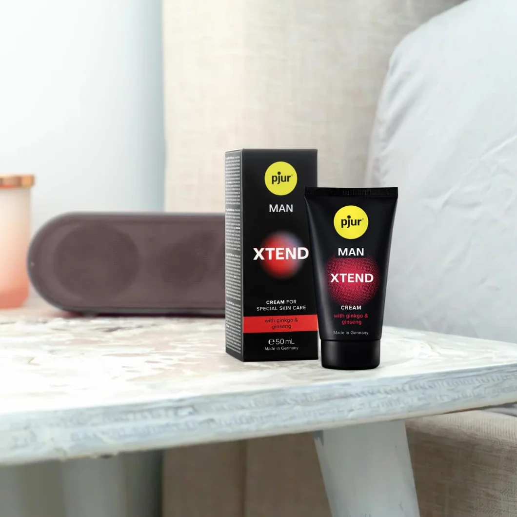 pjur MAN XTEND Cream 50ml Crema per erezione con estratto di ginkgo e ginseng