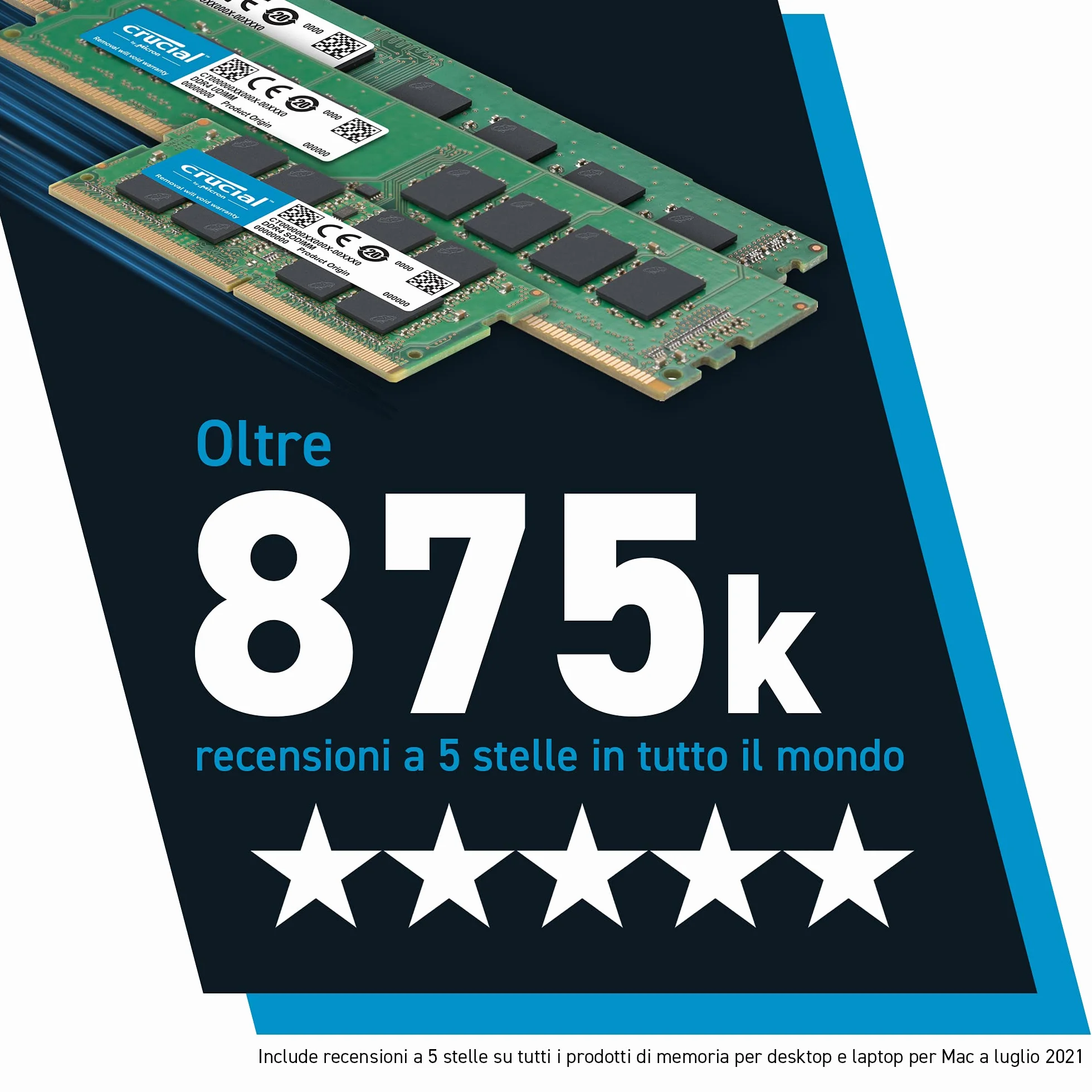 Crucial RAM CT16G4DFD824A 16GB DDR4 2400MHz CL17 Memoria Desktop