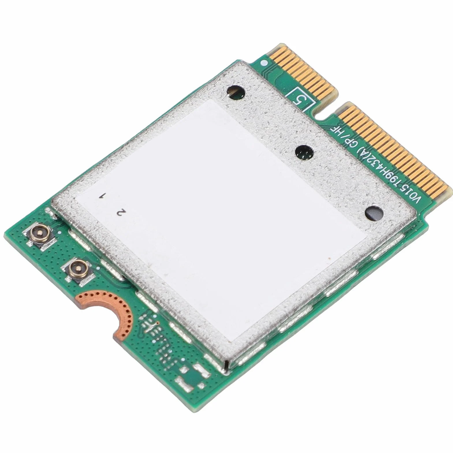 SIXRUN QCNCM865 Modulo Adattatore WiFi 7, Scheda di Rete Wireless M.2 NGFF, PCB Tripla Banda 2,4 GHz 5 GHz 6 5,8 Gbps 2x2 MU MIMO per 11 PC Laptop Gaming Streaming