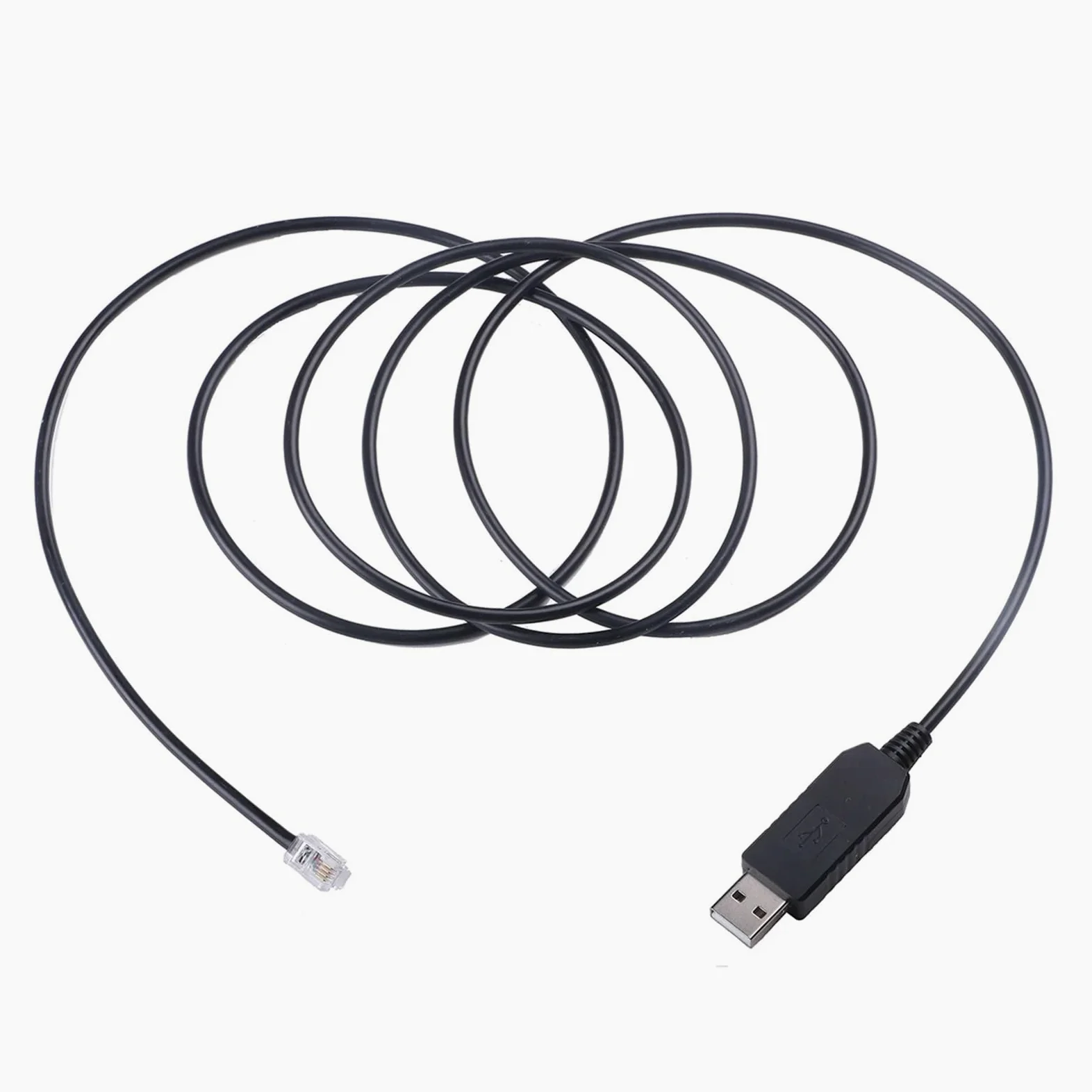 Cavo di aggiornamento PL2303 Cavo seriale da USB a RJ9 RJ10 RS232(3 meter)