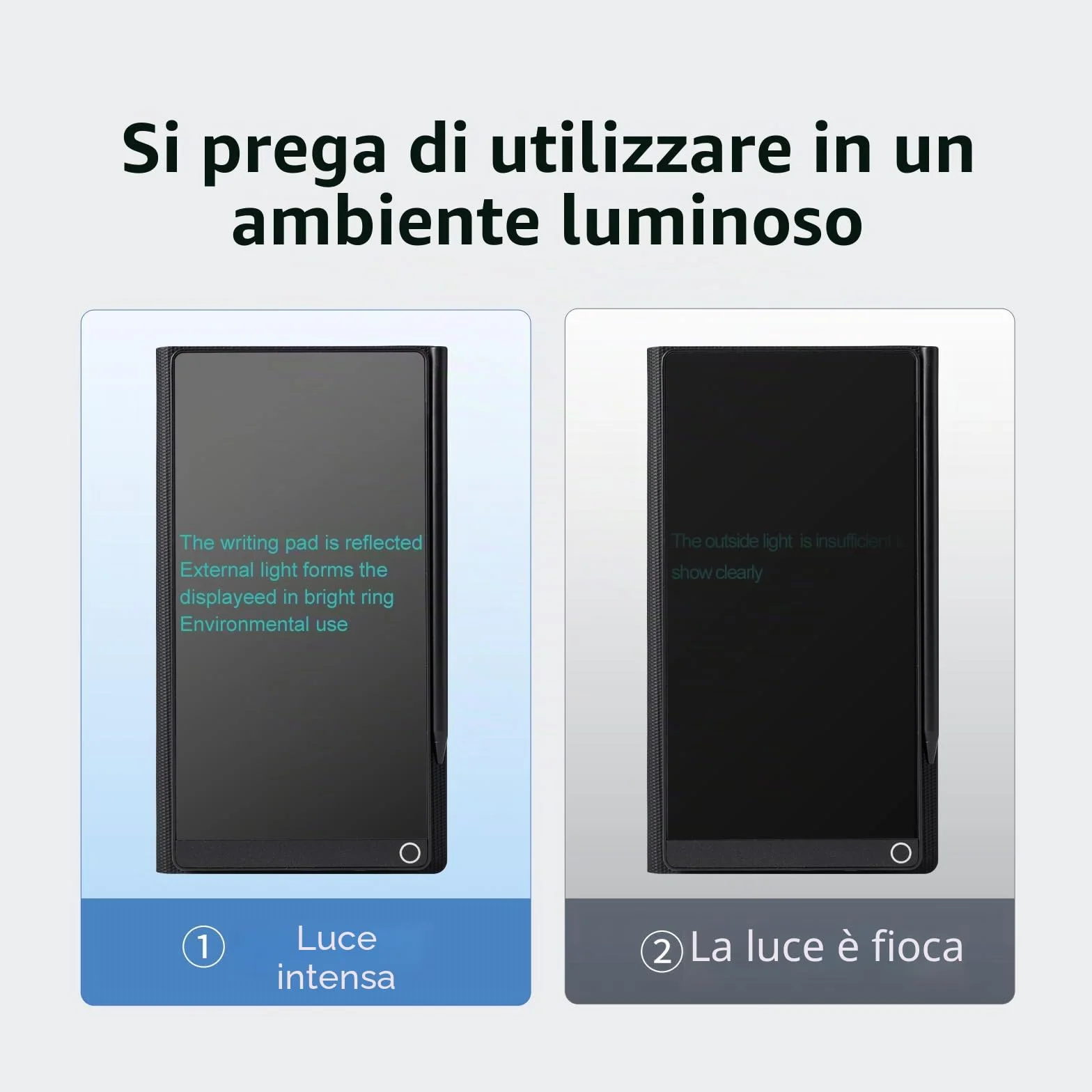 Czemo Lavagna LCD 6,5 pollici con Custodia Protettiva, Tavoletta Scrittura Digitale per Ufficio