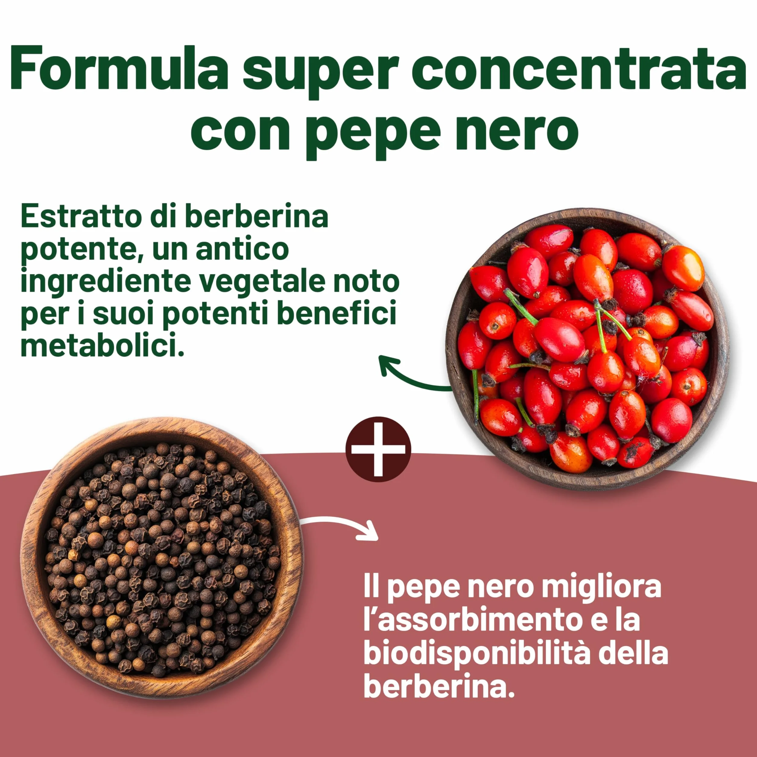 Berberina 1500mg Alto Dosaggio – 60 Capsule, 2 Mesi – Supporto Metabolico e Glicemia – Prodotto nel Regno Unito