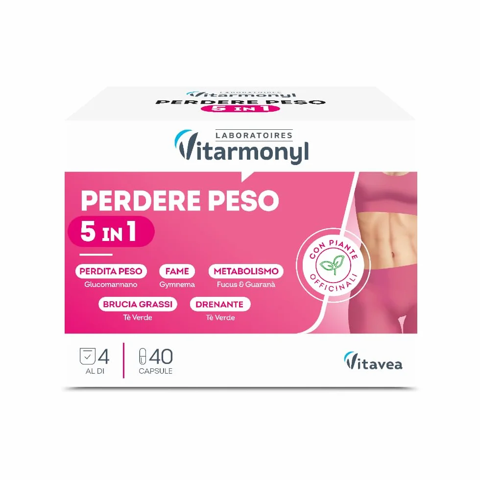 Vitarmonyl Integratore Vite Rossa Azione Drenante 40 Capsule