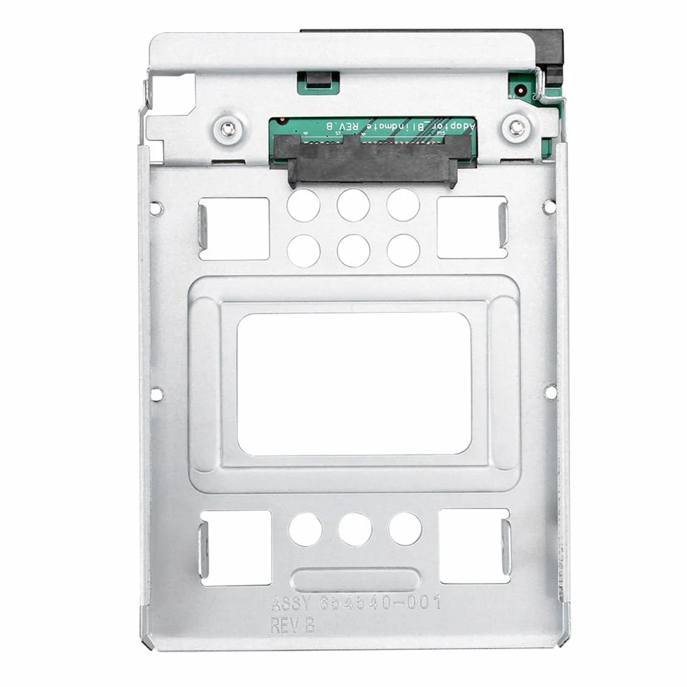 Confezione di 2 RGBS 2,5" SSD da 3,5" SATA Hard Disk Drive HDD adattatore caddy Tray Cage Hot Swap Plug converter supporto compatibile con tutti i 3,5" SATA/SAS Caddie vassoi per HP Dell IBM Lenovo