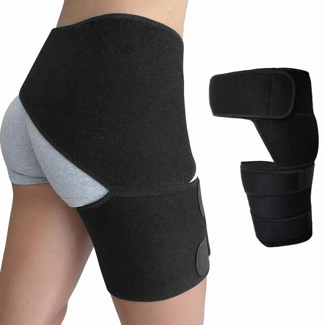 Supporto Regolabile Per Il Dolore All'Anca, Groin Wrap, Ischio-Gambali, Coscia E Nervo Sciatico