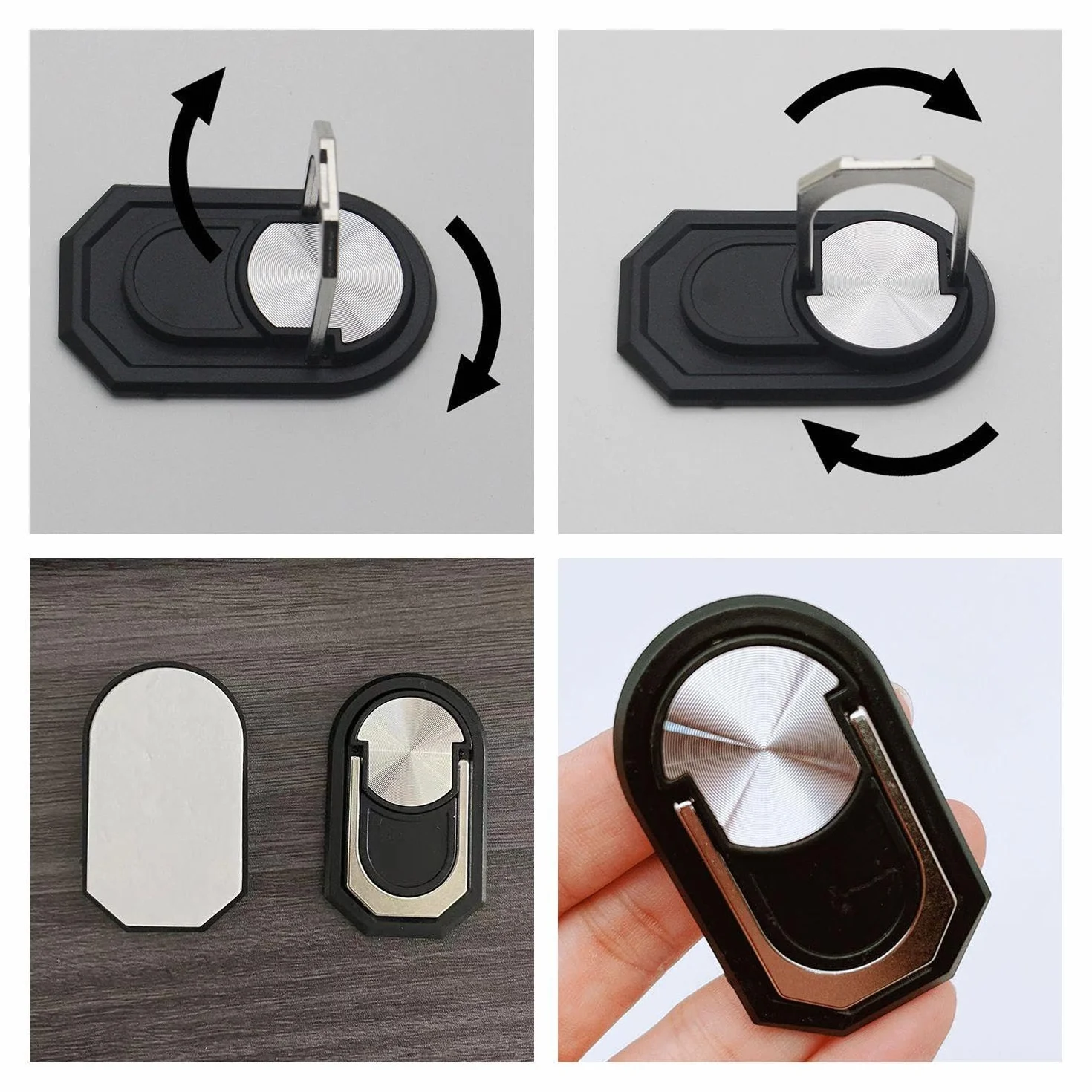2 Paia Di Supporti Per Laptop Invisibili e Portatili, Mini Supporti Pieghevoli Di Raffreddamento, Accessori Per Computer