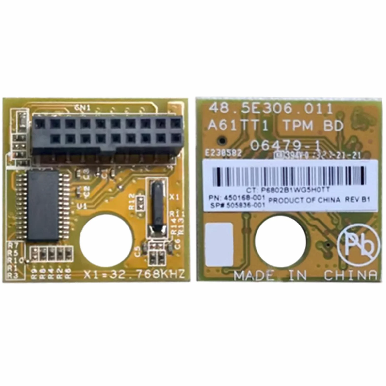 aggiorna Il modulo remoto TPM 505836-001 450168-001 Modulo Piattaforma affidabile Installazione Semplice per Gli Appassionati del Fai da Te