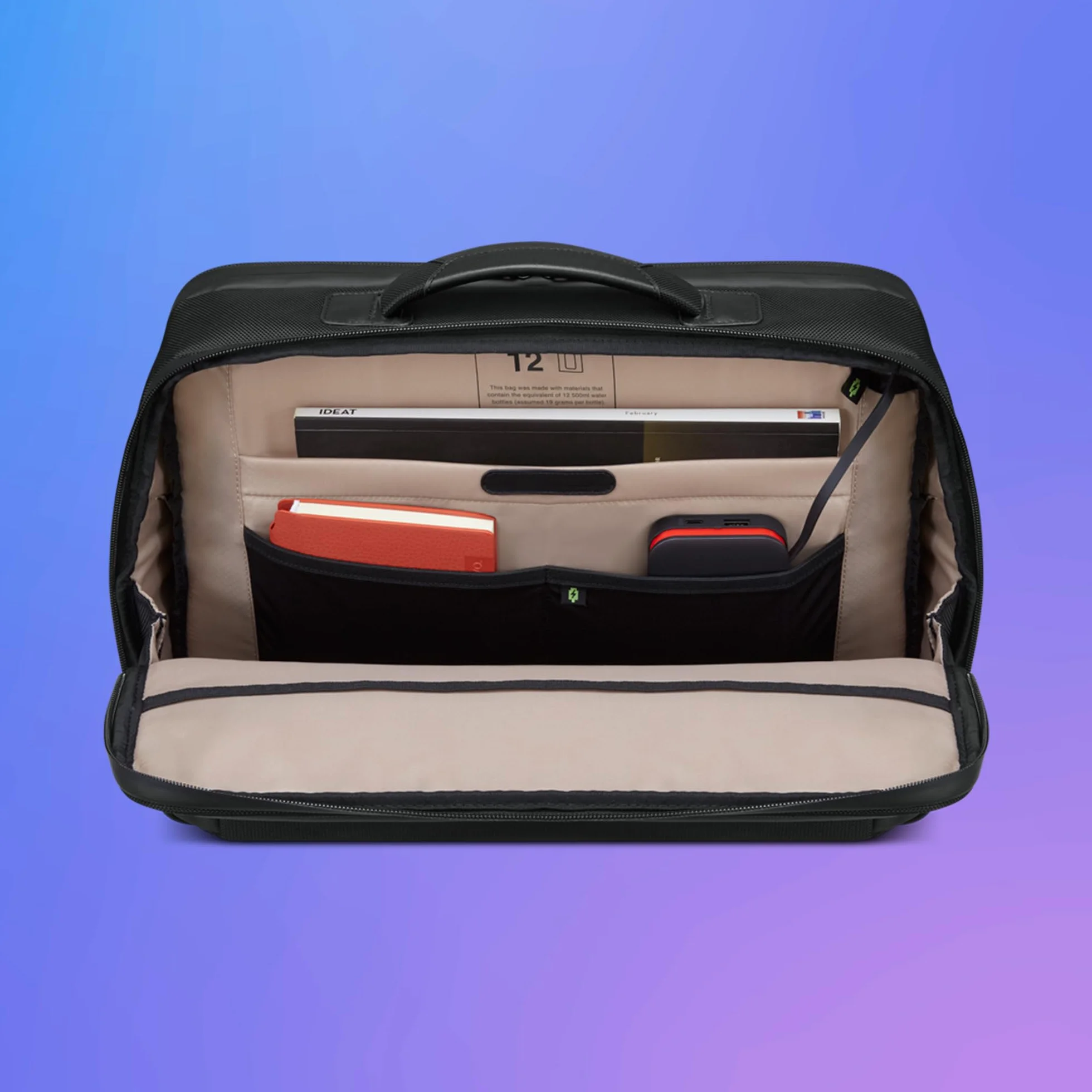 Lenovo ThinkPad Professional Topload Gen 2 Borsa PC 16" - Design Business, Materiali Riciclati, Scomparti Organizzati, Protezione RFID, Impermeabile - Nero