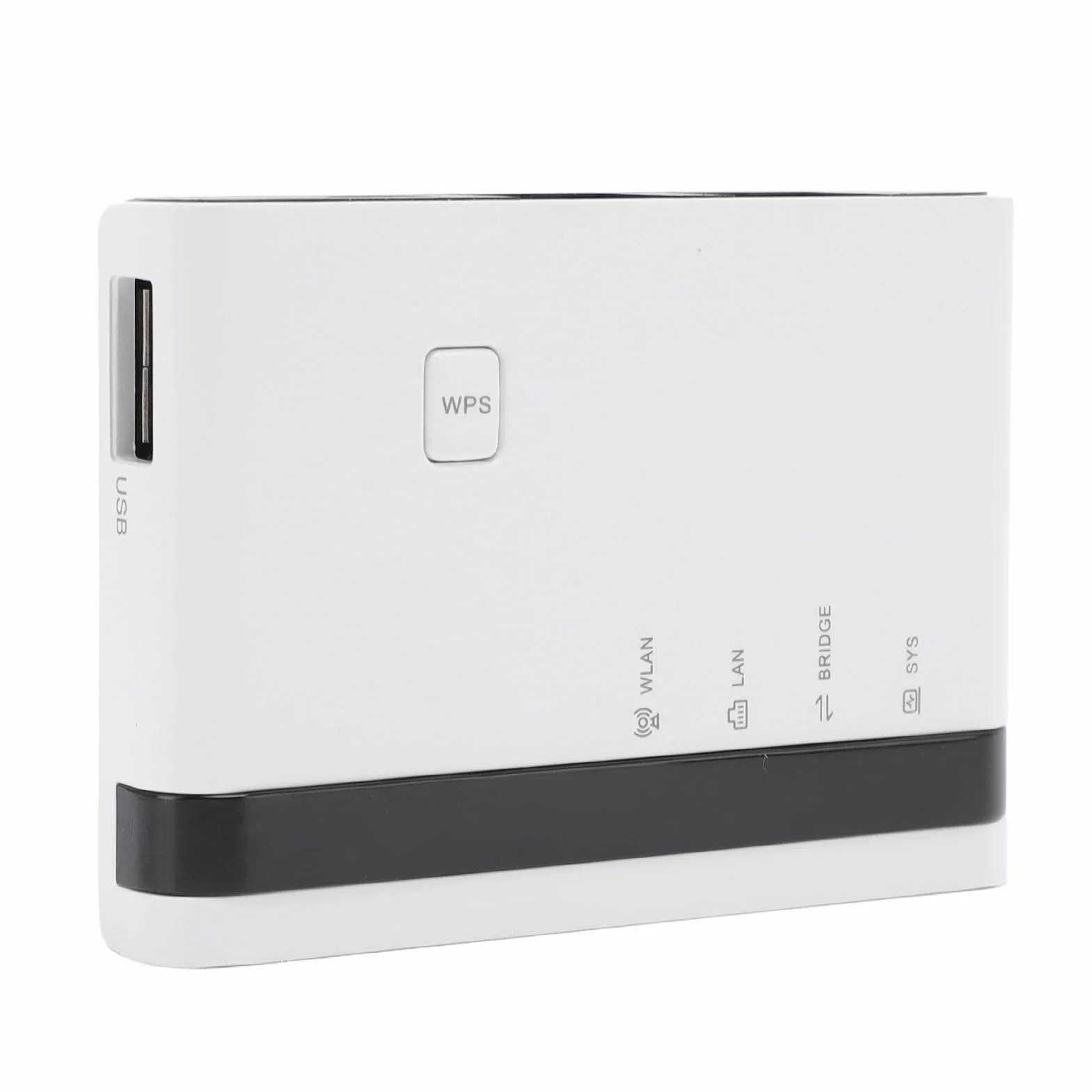 Topiky Server di Stampa USB, da Ethernet 10/100 Mbps a USB 2.0 Server di Stampa di Rete Condivisione Bridge LAN Cablato Wireless Modalità Standalone Supporto Plug and Play 4 Stampanti (EU)