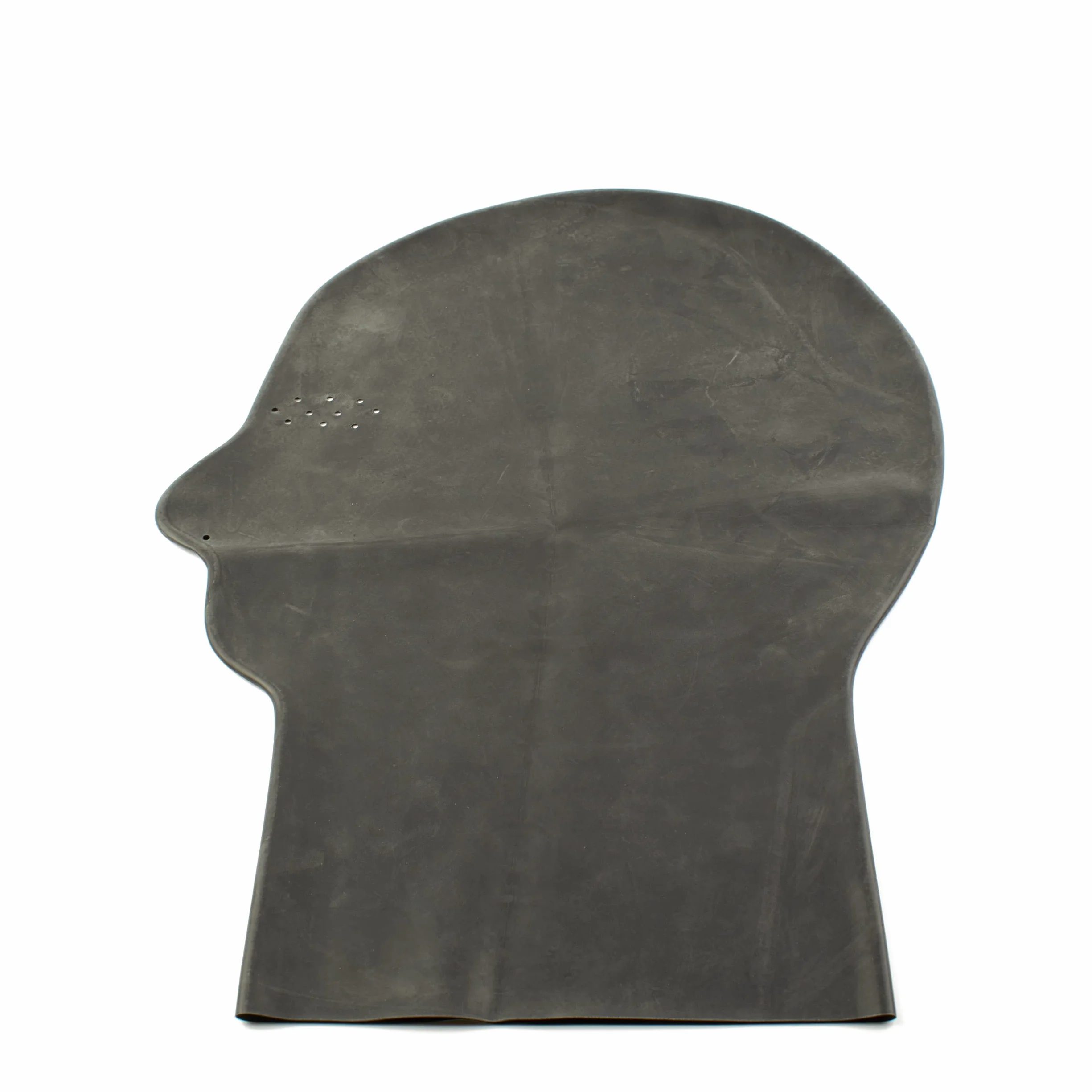 Rubberfashion Maschera in lattice per uomo con perforazione per occhi e naso