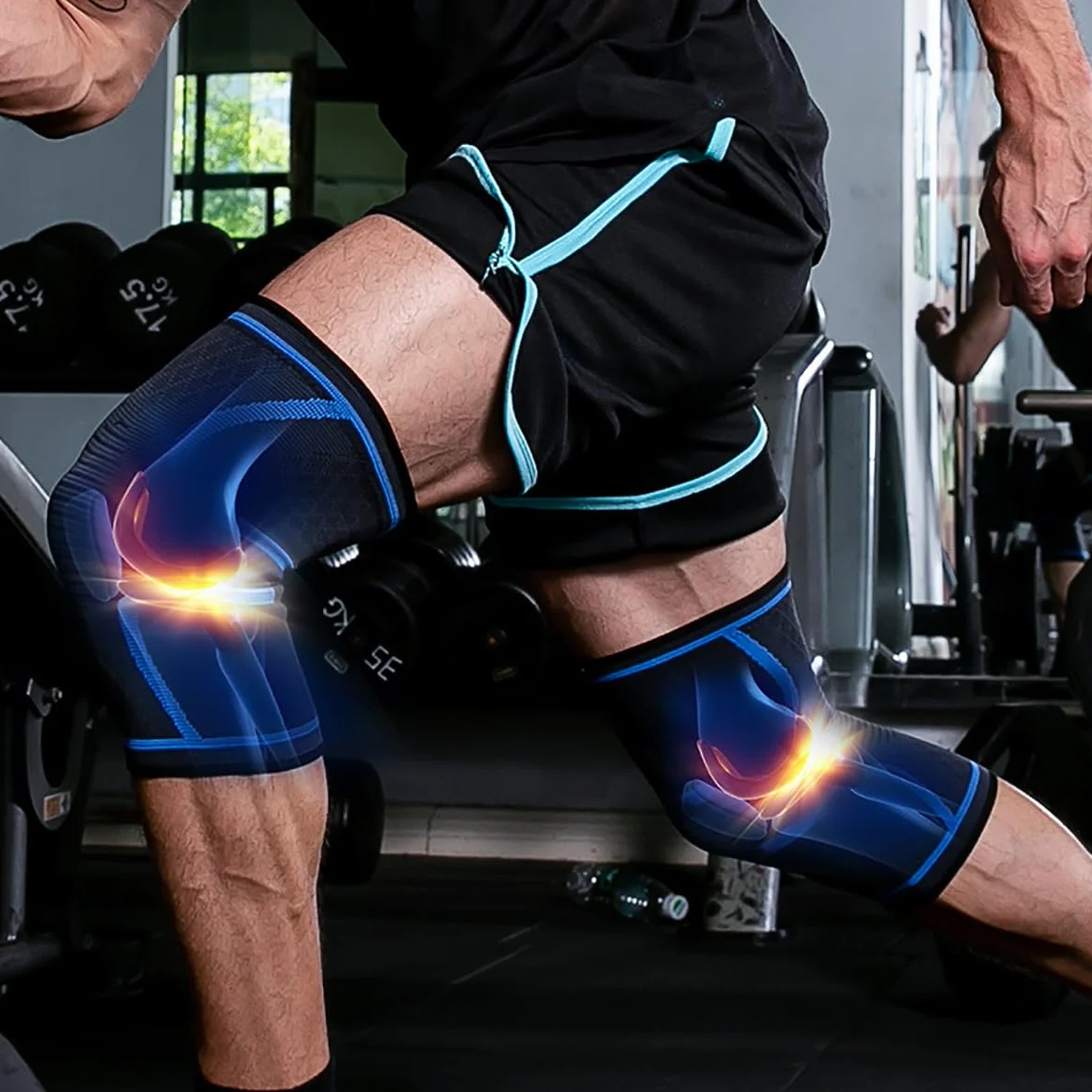 Ginocchiera Ortopedica Tutore Ginocchio Compressione M Nero Singolo per Artrite Dolore Lesioni Legamenti