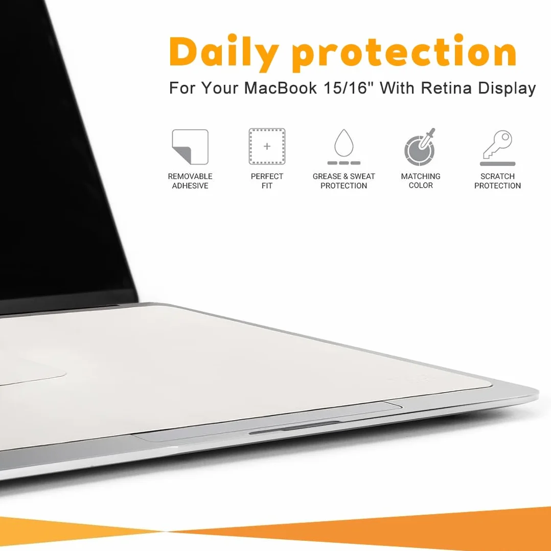 Copri tastiera, Panno in Microfibra per Pulizia Schermo e Tastiera, Compatibile con Mac Book Pro (15 Pollici e 16 Pollici)