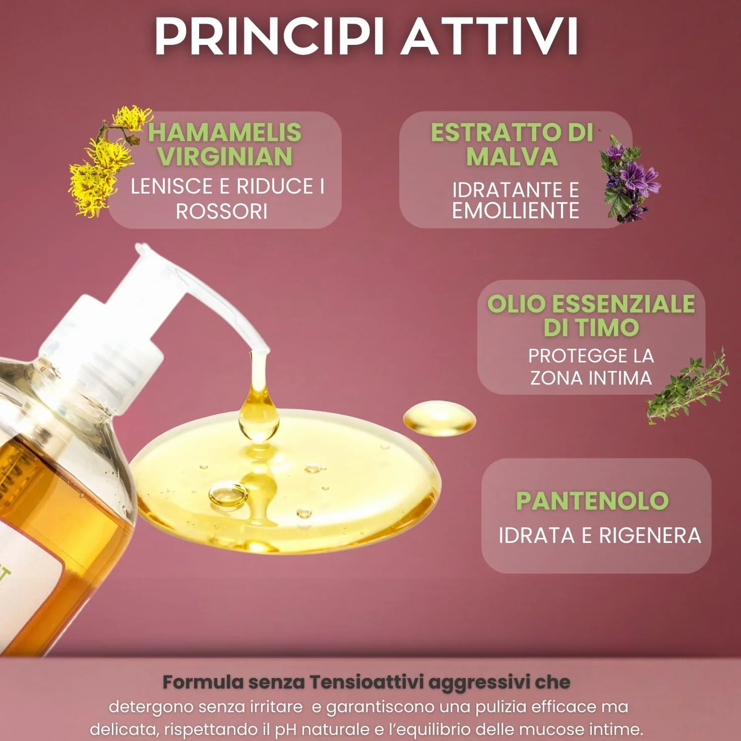 KEVA Wellvit Detergente Intimo Donna pH 6,8 500ml Menopausa Secchezza Pelle Sensibile Made in Italy