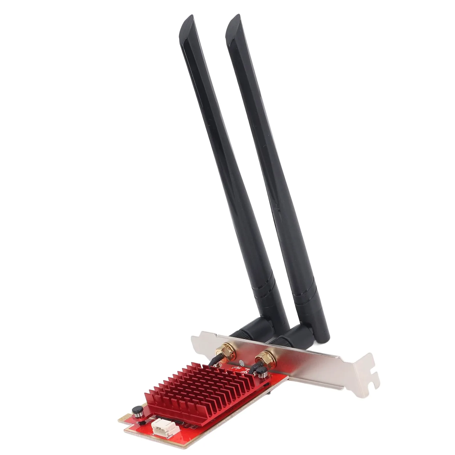 Adattatore di schede di rete wireless PCIE WiFi 8774MBPS TRI BAND GIGABIT per PC desktop