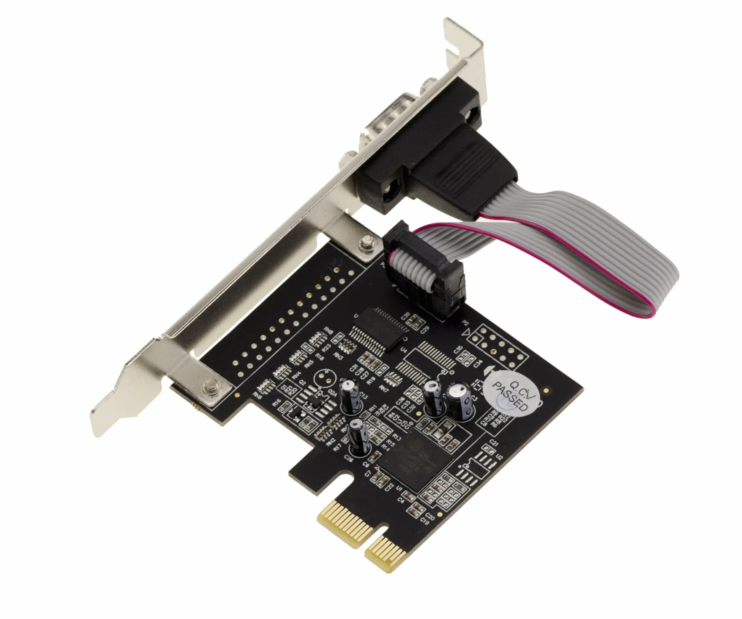 KALEA-INFORMATIQUE Scheda PCIe 1 porta COM seriale RS232 con spina DB9 chipset Oxford OXPCIe952
