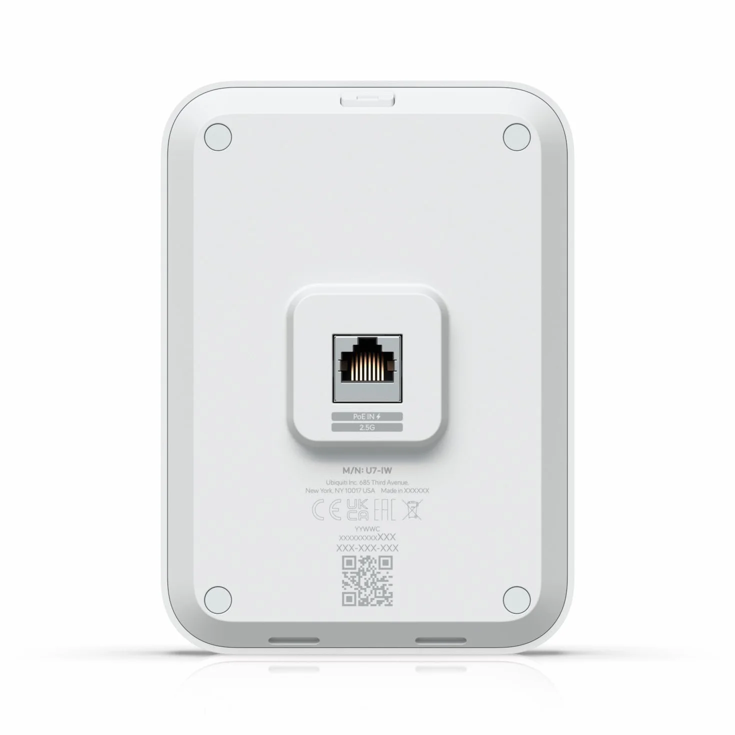 Ubiquiti U7 IN-Wall 4300 Mbit/s Bianco Supporto Power Over Ethernet (poe)