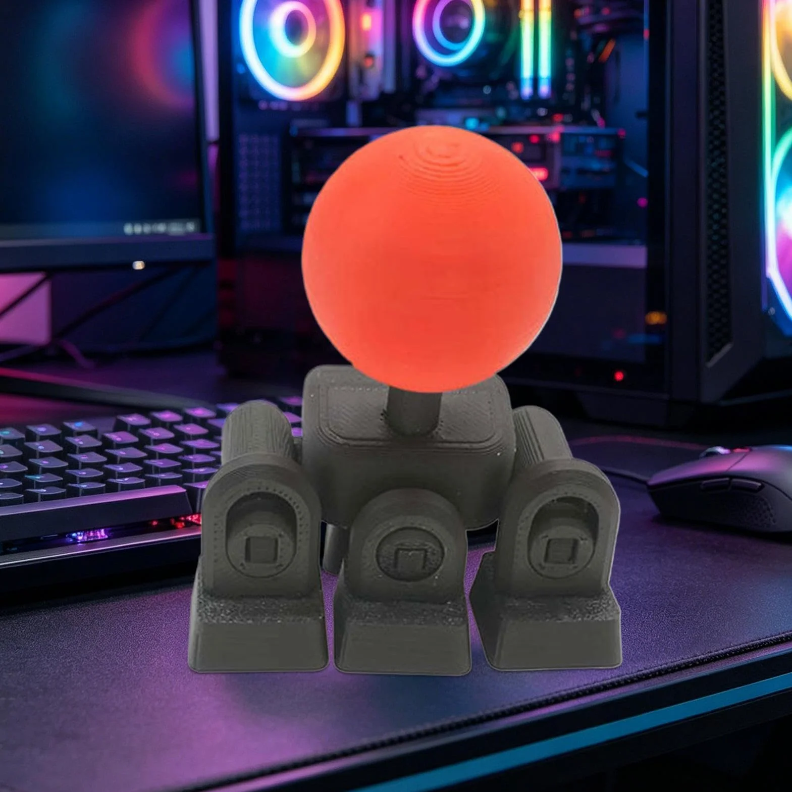 Copritasto joystick tastiera | Joystick tastiera meccanica | Joysticks WASD 4 vie stampati 3D tasti direzionali | Adattatore stick arcade meccanico Attacco per pulsante analogico novità fai-da-te