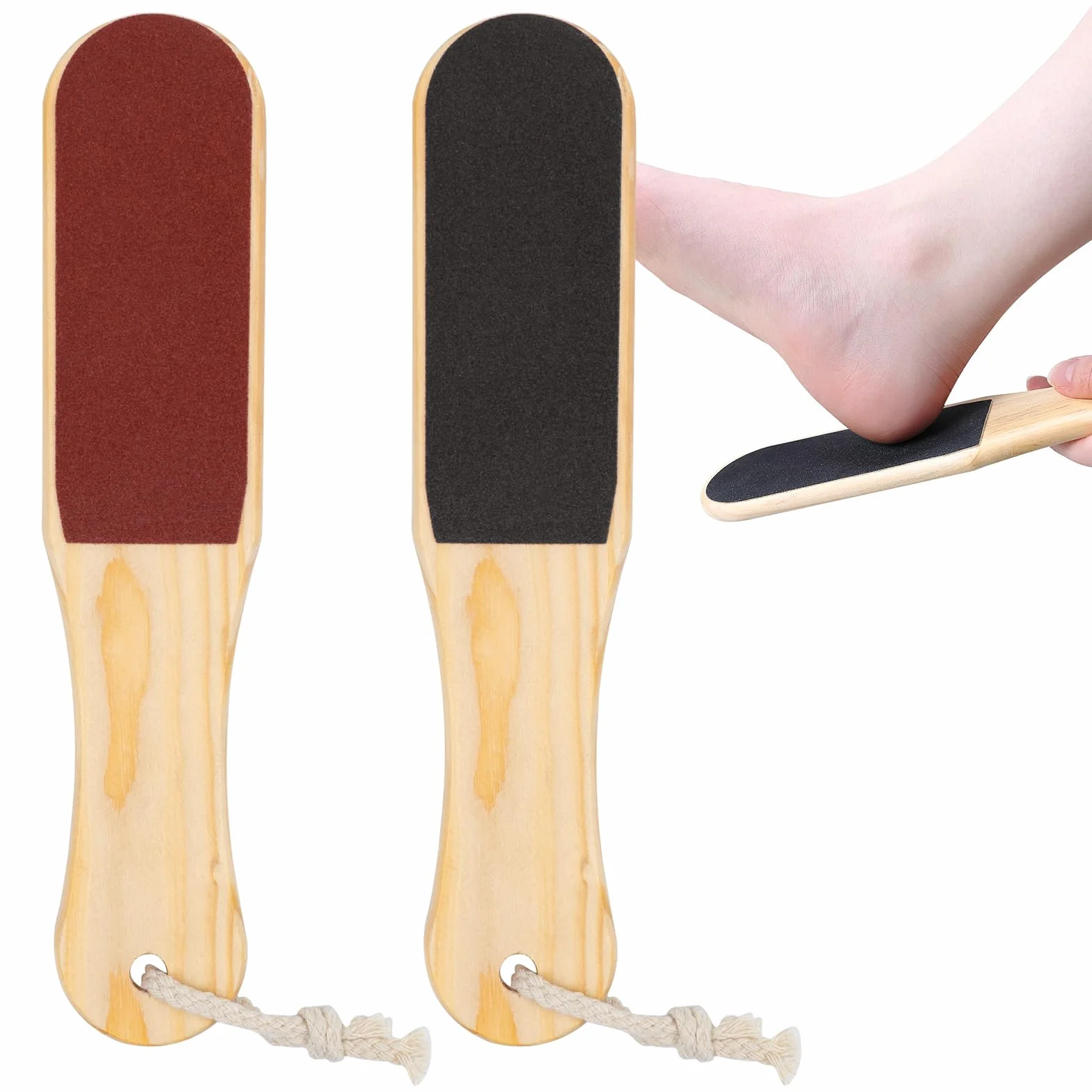 Lima per Piedi Professionale per Pedicure, Raspa Piedi per Pelle Dura e Calli, Rimuove Pelle Morta