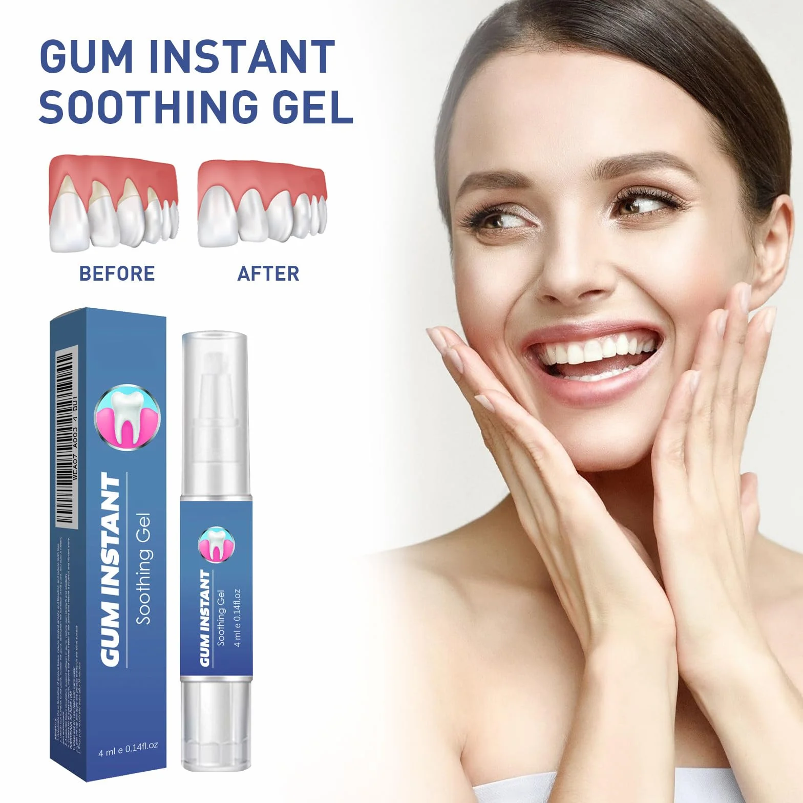 Gel Per Il Trattamento Parodontale Riparatore Protezione Gengive 4ML