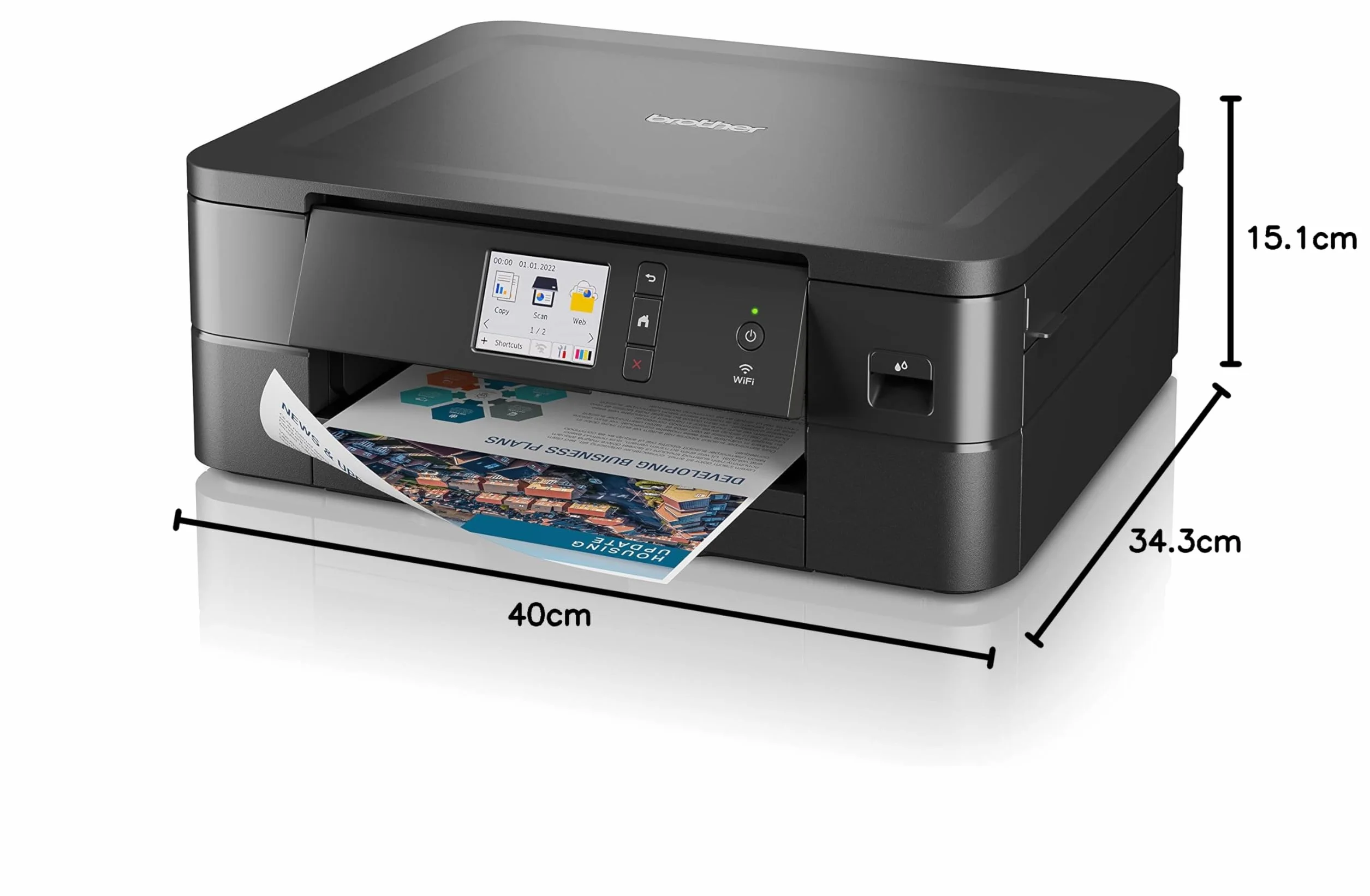 BROTHER IMPRESORA MULTIFUNCIÃ“N DCP-J1140DW TINTA 3 EN 1
