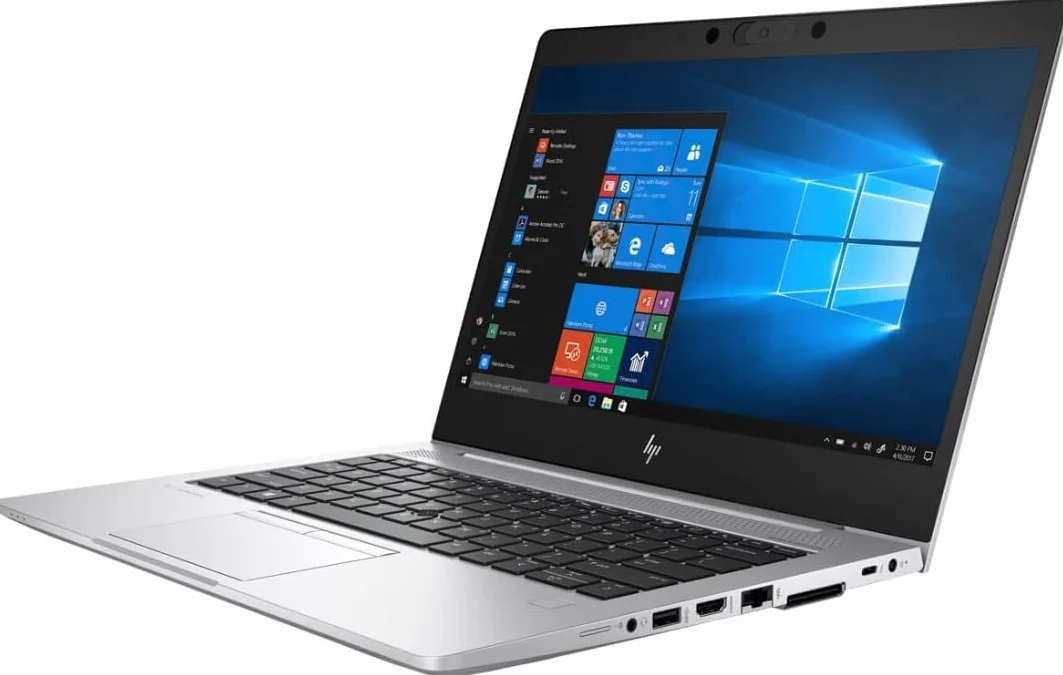 HP EliteBook Notebook Intel Core i5 8th 16GB RAM 256GB SSD 13.3" Display Windows 11 Pro Ricondizionato