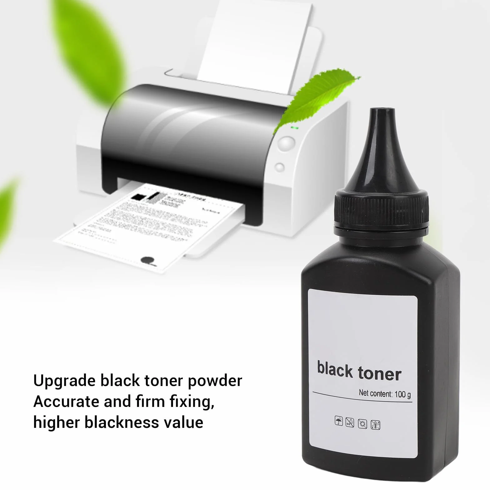 Ricarica Toner Ampia compatibilità, Facile Applicazione con Polvere di Ricarica Toner 200 G per 1610 M2070 4321, 3110 3200 PE220 PE120 3150, E210 E230 E260 E350