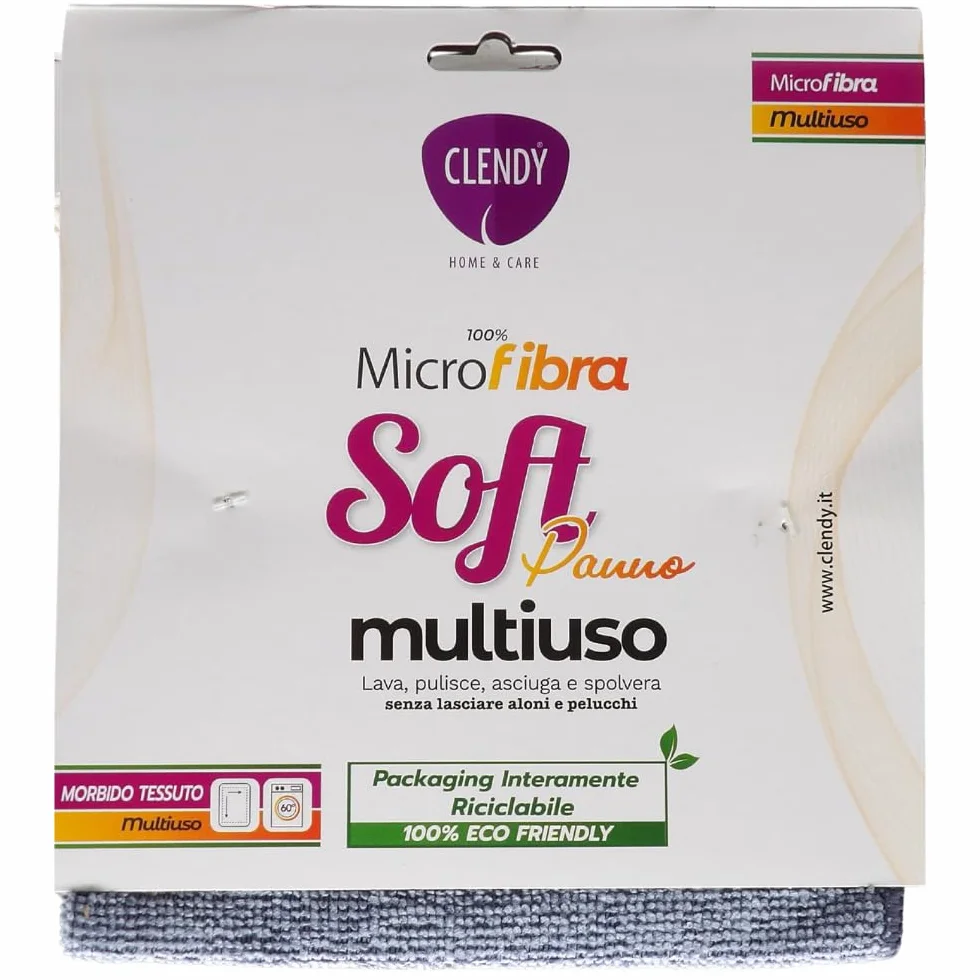 QUASAR VETRI CON ALCOOL 2xTrigger 580ml + 2xRicarica 580ml + Panno In Microfibra Soft Multiuso