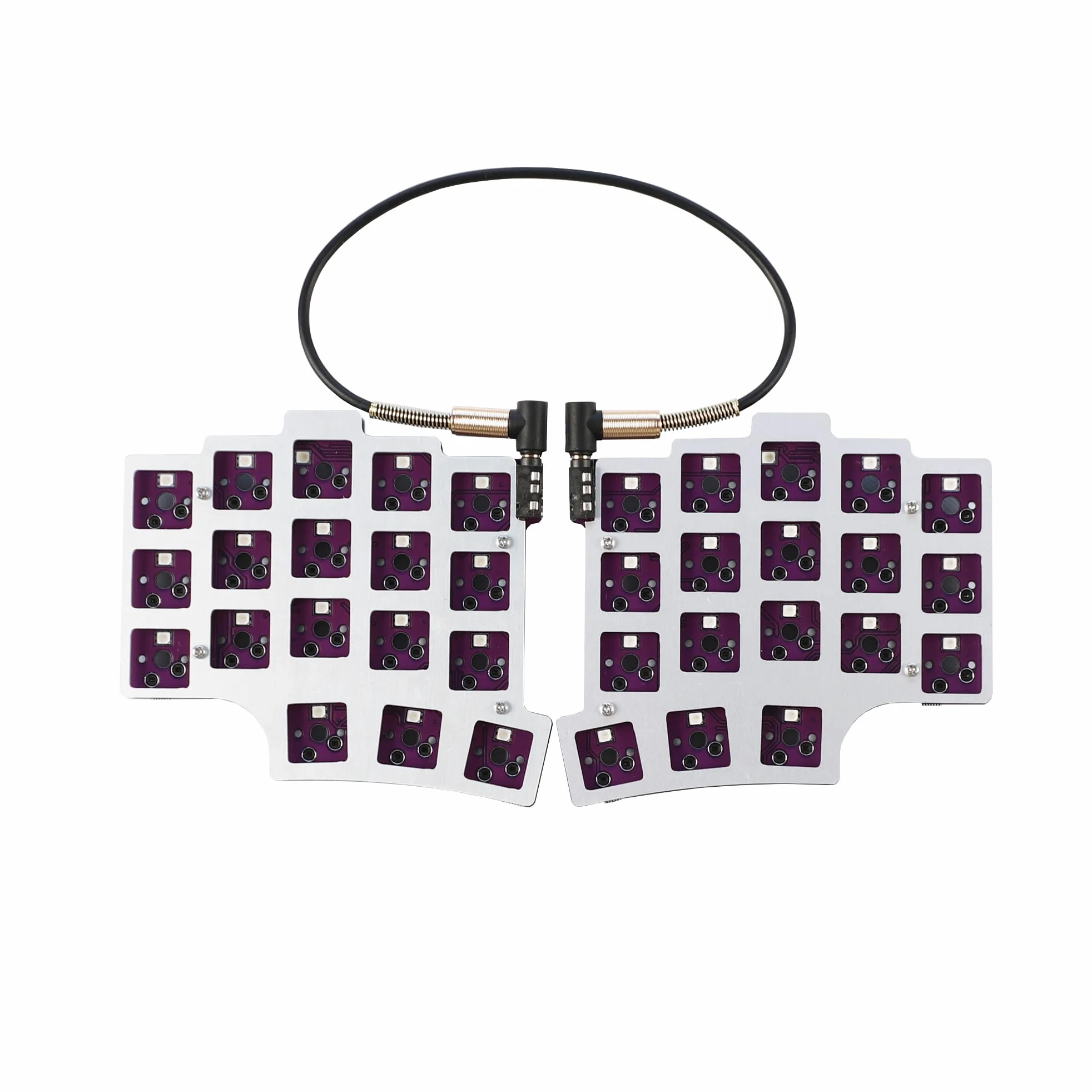 YMDK Split 36 Tasti Ergonomia 40% Layout Hot Swap Tastiera Meccanica RGB QMK Vial All Key programmabile Mini Kit Tastiera da Gioco Indipendente