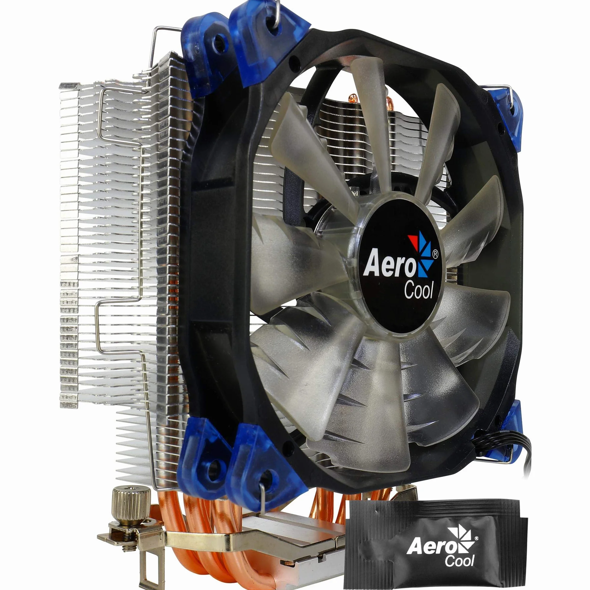 Aerocool Verkho 5 Dissipatore per CPU a LED, Nero
