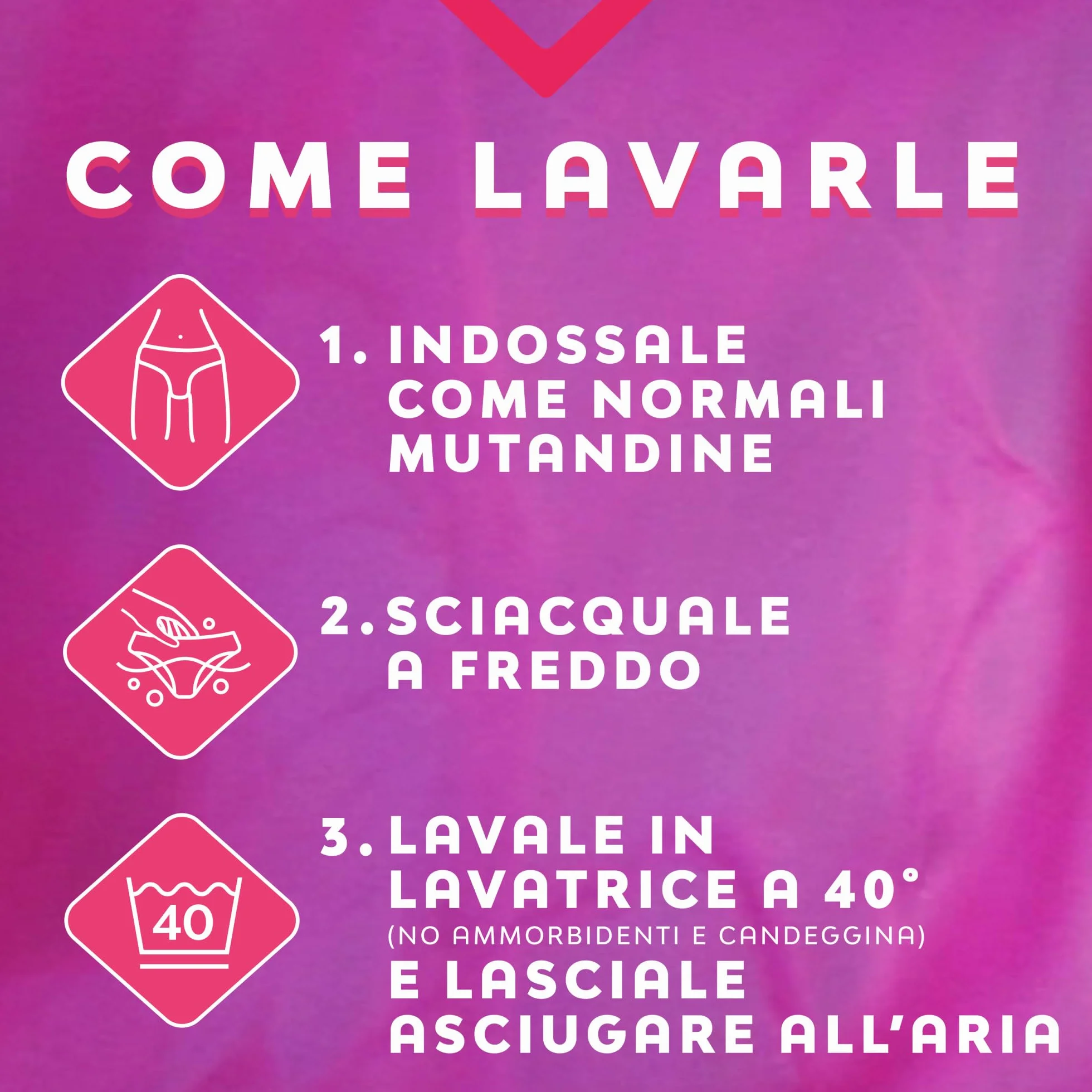 Nuvenia Intimawear Mutandine Mestruali in cotone biologico Lavabili Riutilizzabili Flusso Moderato-Abbondante Nero Taglia M 3 confezioni