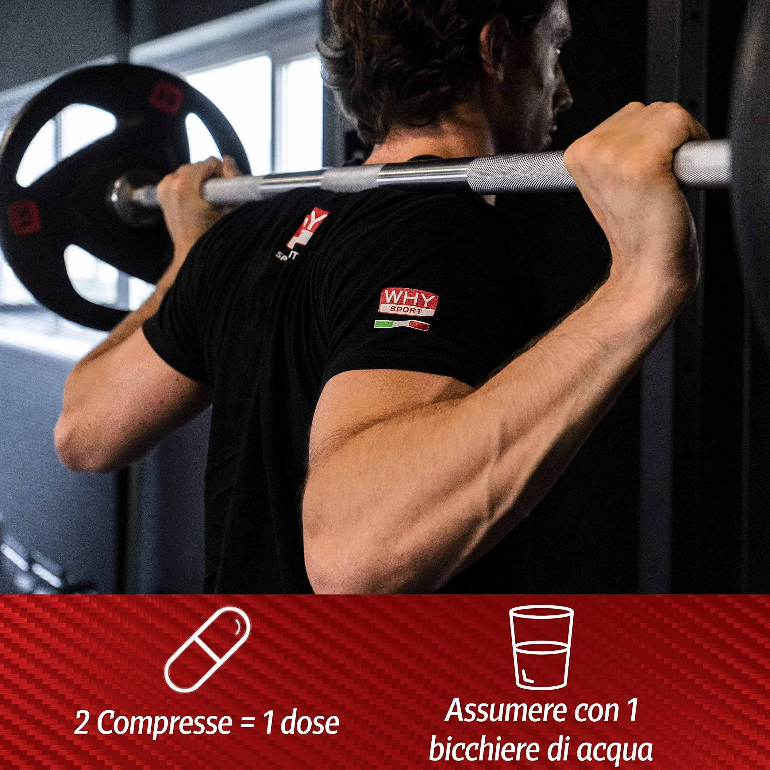 WHY SPORT LIPOIC 1000 Acido Alfa Lipoico 1000 mg Integratore Alimentare con Cannella e Cromo 60 Compresse