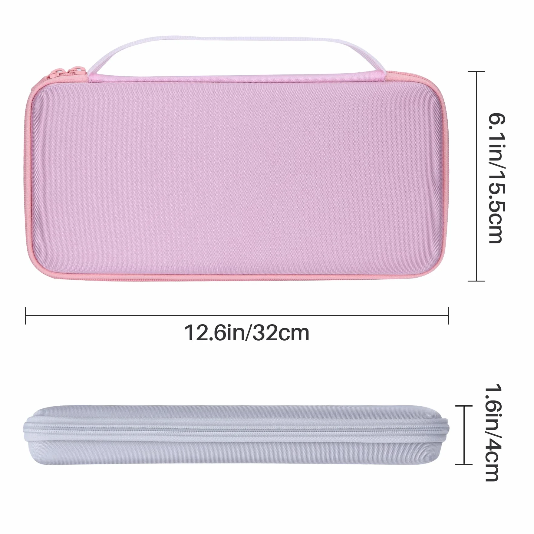 Lebakort Duro Viaggio Custodia per Logitech MX Keys Mini Tastiera Wireless Illuminata
