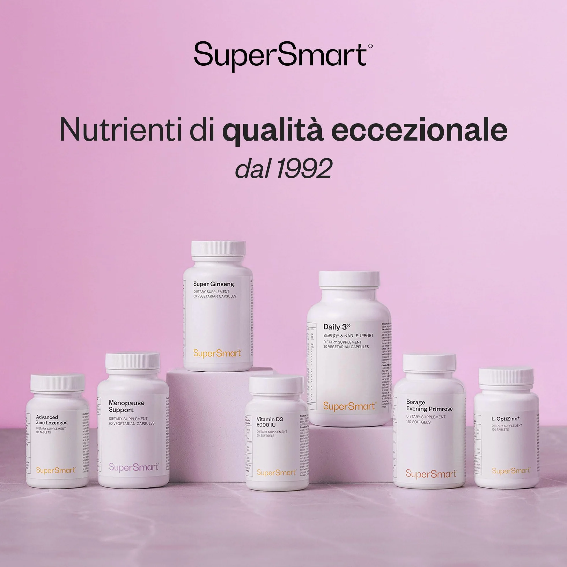 Lycopene Antistress Ossidativo Estratto di Licopene Prostata Circolazione Sanguigna Vegano Senza Glutine SuperSmart