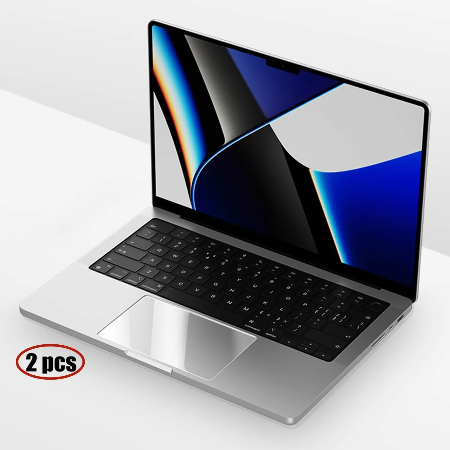 Se7enline Compatibile con MacBook Neo 13" Trackpad Protector 2026 Modello A3404 [2 pezzi] Track Pad Cover Skin Accessori antigraffio, resistente alla polvere, impermeabile, trasparente/trasparente