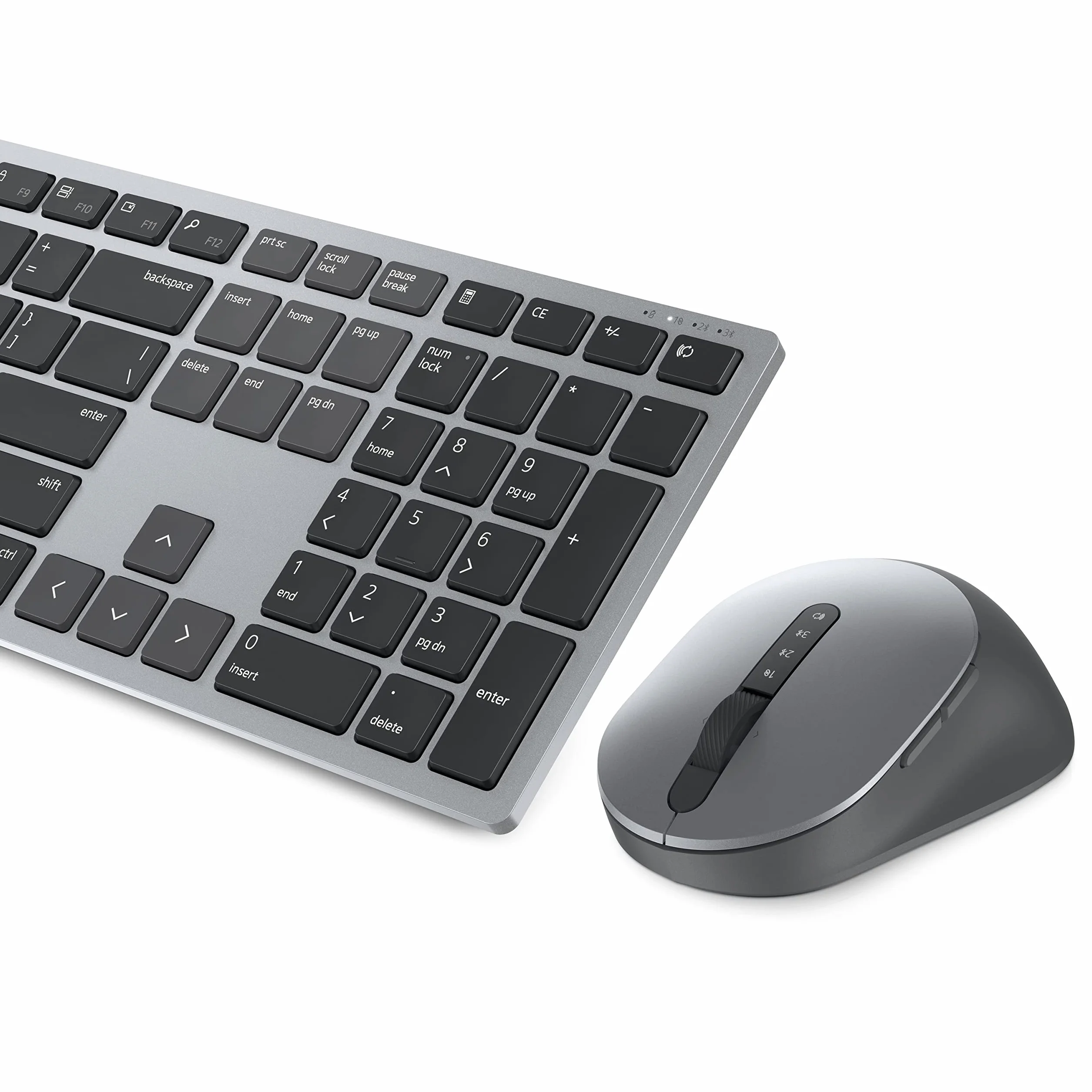 DELL KM7321W TECLADO (ALEMÁN) RF WIRELESS + BLUETOOTH QWERTZ GRIS, TITANIO
