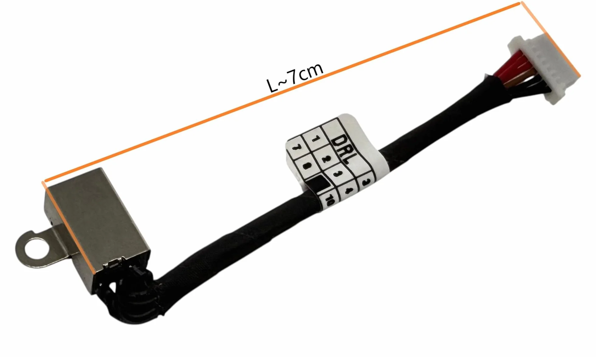 dc Jack HP M15626-001 M21725-001 for ProBook 450 G8, G9, G10, 455 G8, G9, G10, HP EliteBook 640 G8, G9, G10, 645 G9, G10, 650 G8, G9, G10, 655 G9, G10, 830 G7