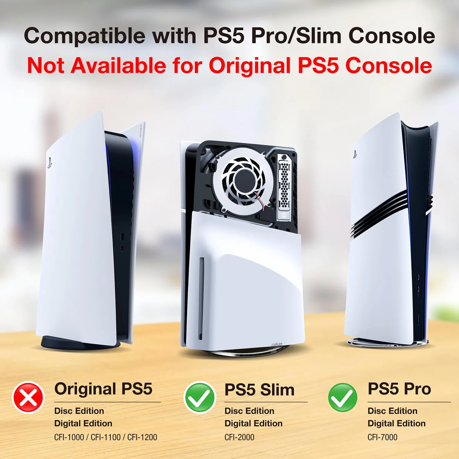 GRAUGEAR Copertura in metallo per dissipazione del calore per slot di espansione SSD M.2 sottile per PS5 Pro PS5 | Adatta per SSD PS5 NVMe con dissipatore di calore, nuovo foro cellulare traspirante
