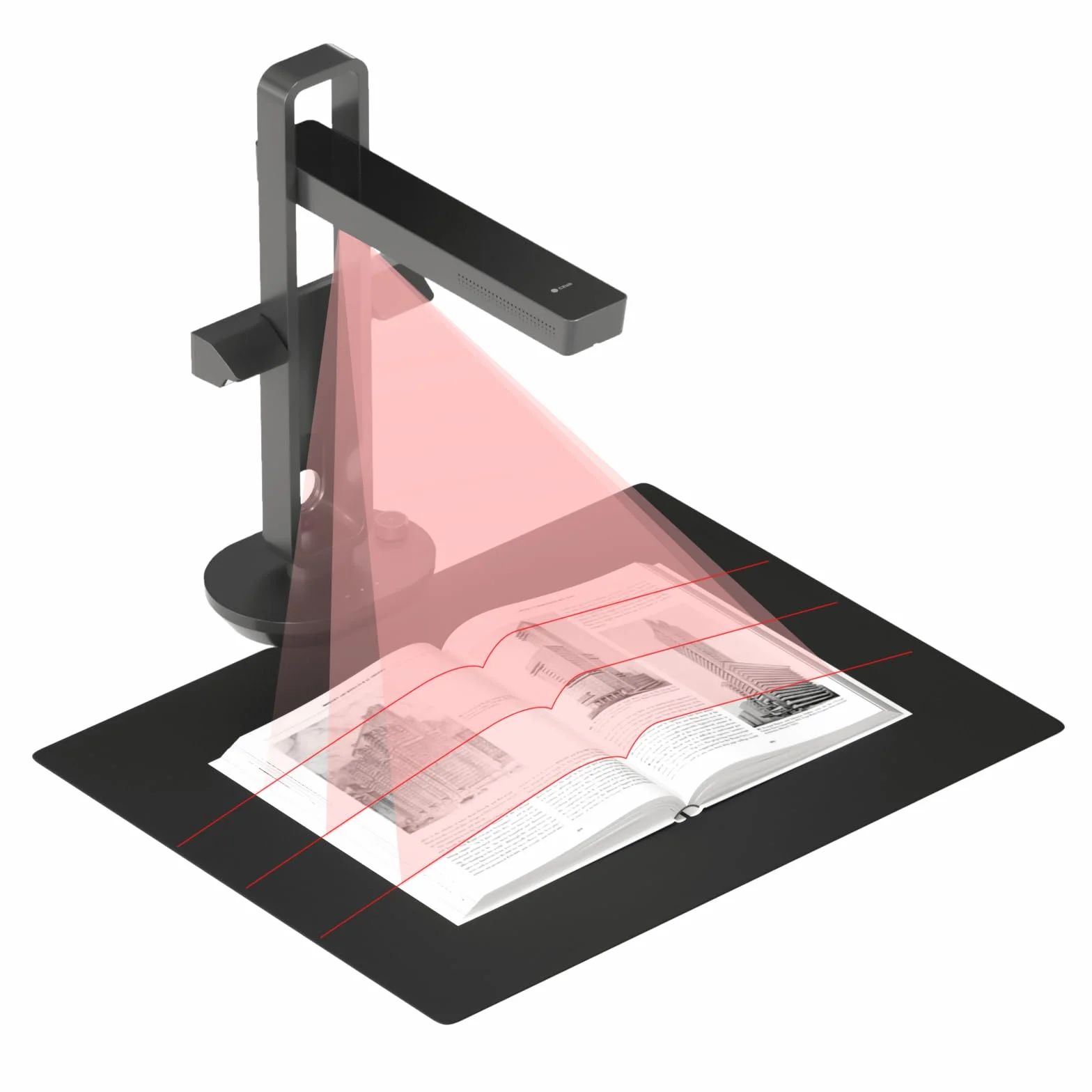 CZUR Aura Pro Scanner Portatile per Libri A3 OCR MacOS Windows