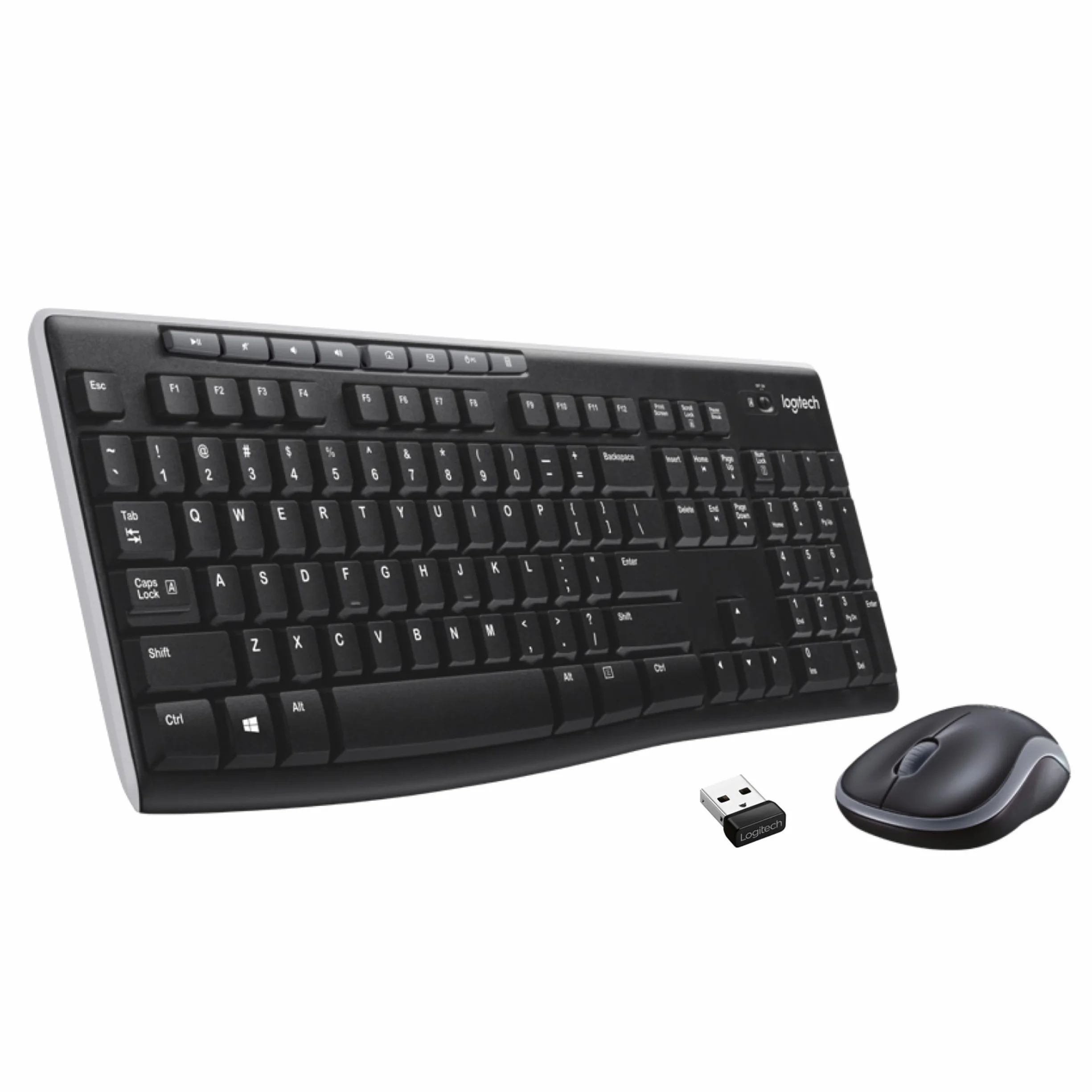Logitech MK270 tastiera e mouse wireless COMBO - US INT'L QWERTY
