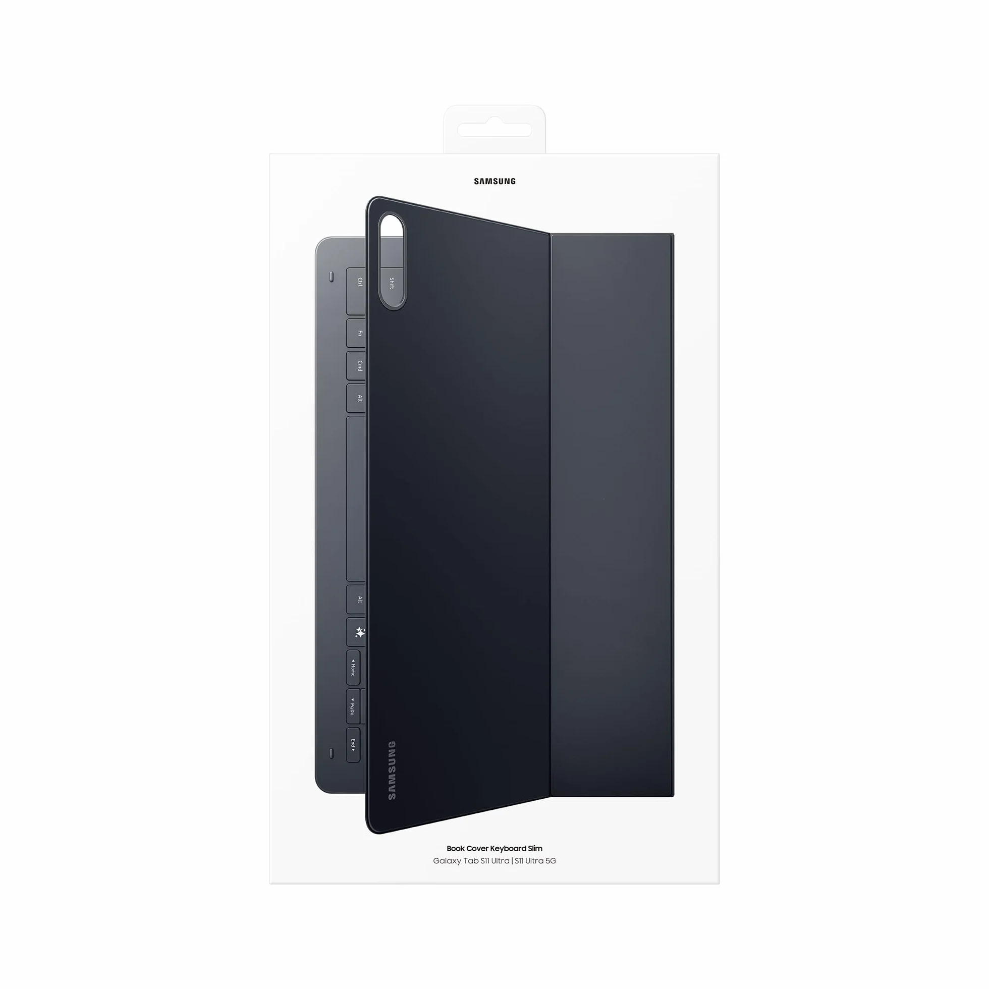 Samsung Book Cover Keyboard Slim Custodia per tablet con tastiera per Galaxy Tab S11 Ultra, Nero