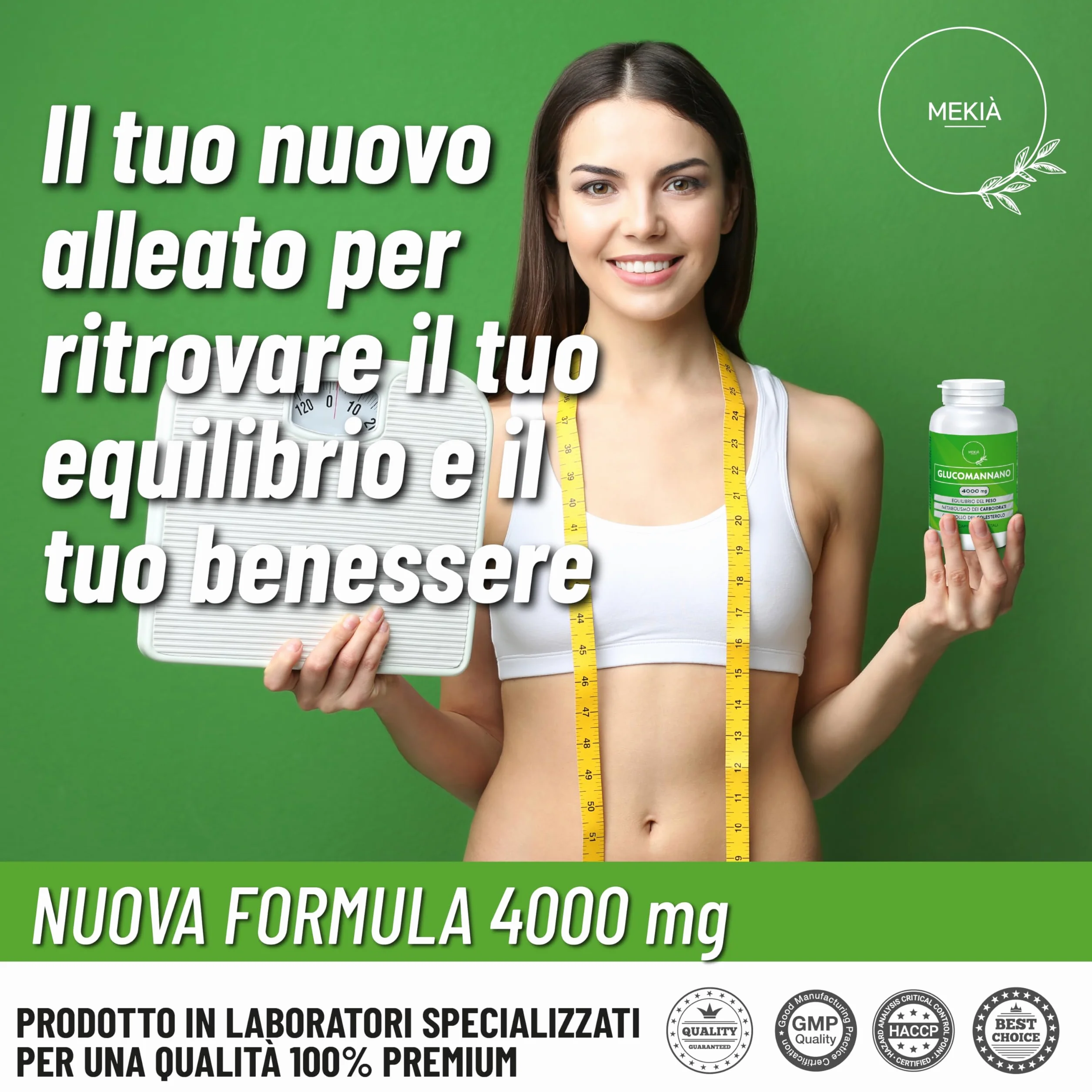 Glucomannano Forte dimagrante inibitore della fame blocca perdita peso elimina appetito