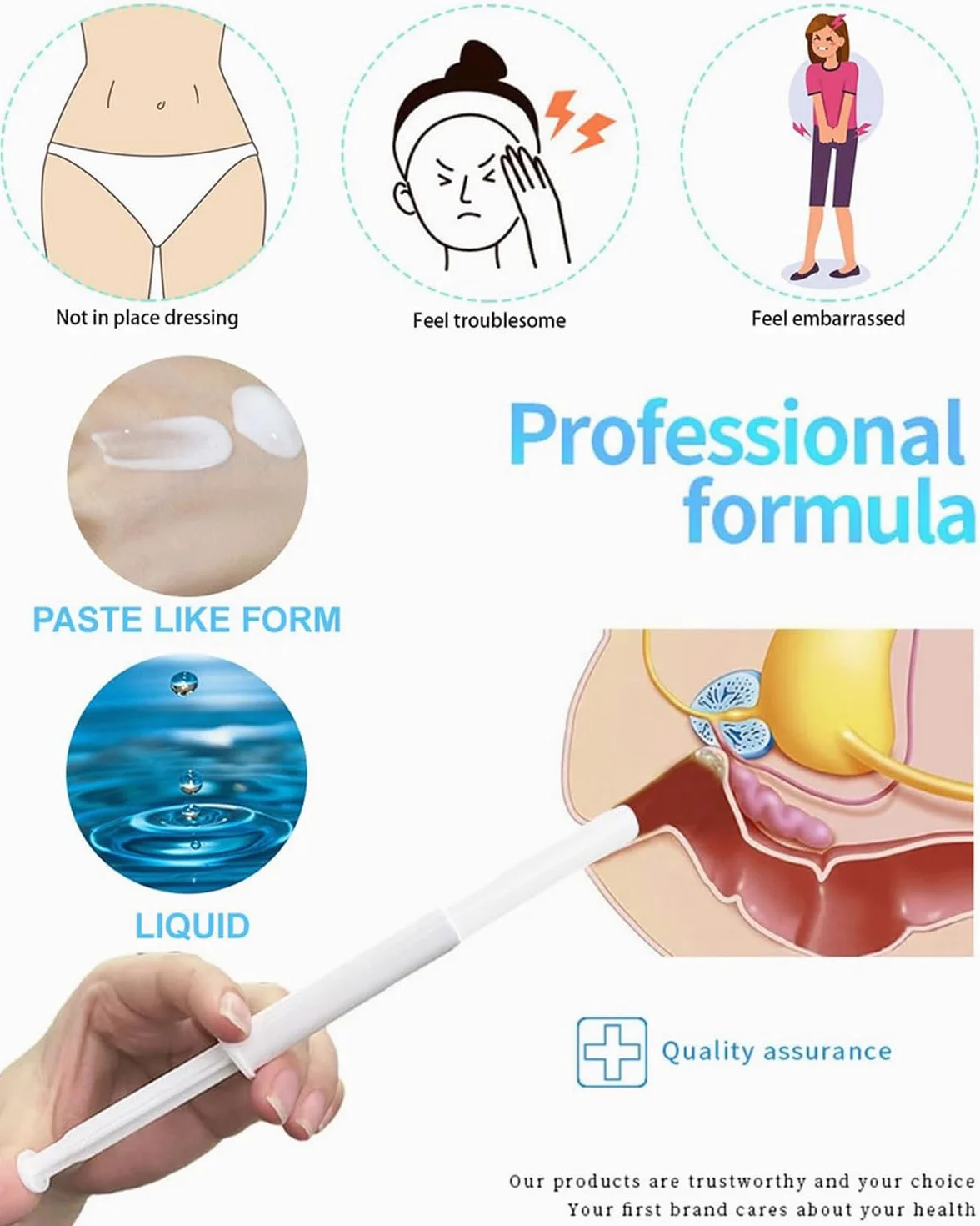 Applicatori Vaginali Monouso 20 Pezzi Bianco Lubrificante Applicatore Anale Iniettore Siringa