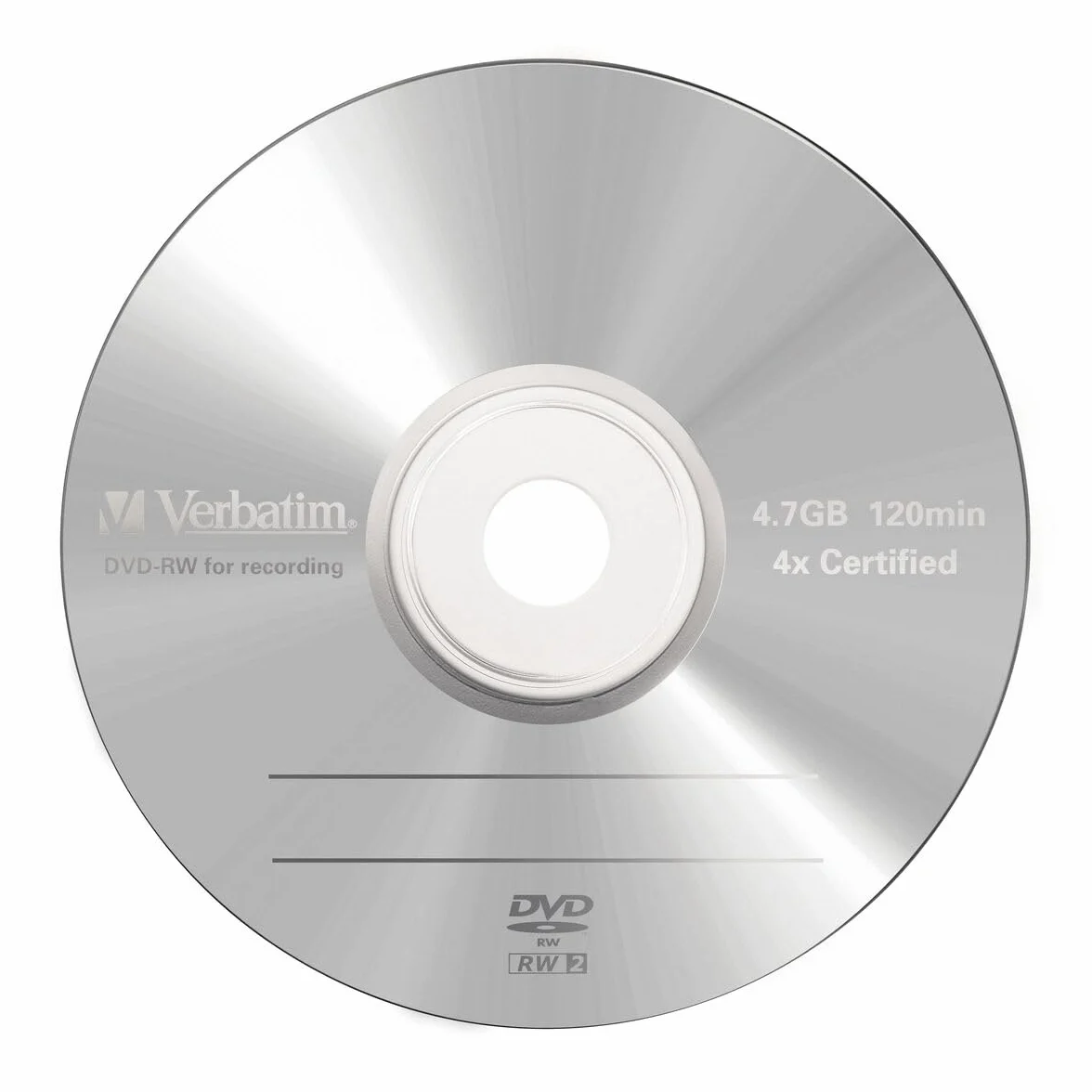 Verbatim DVD-RW Matt Silver 4,7 GB DVD+R