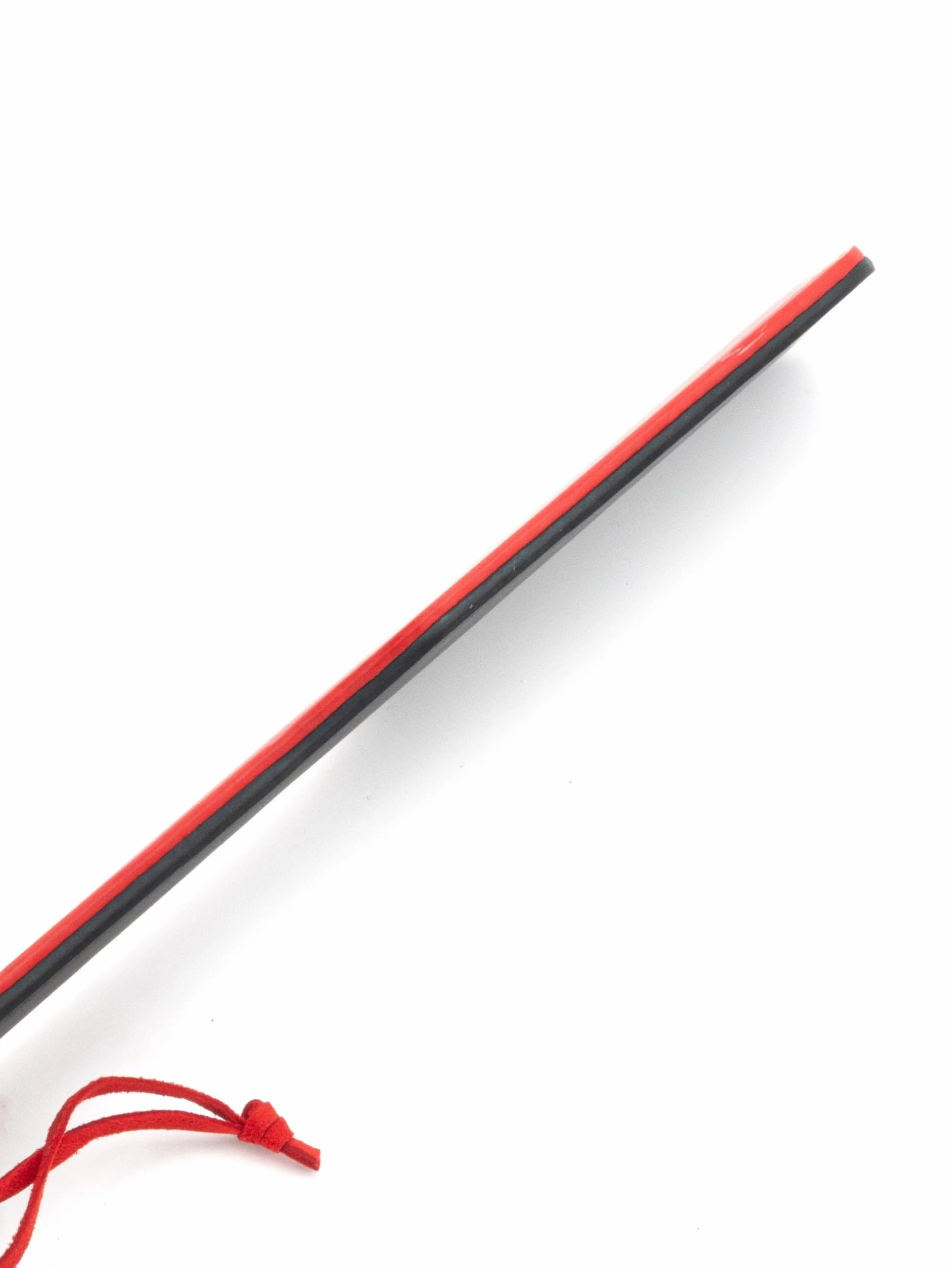 BONDAGERIE® Pàlettà rìgida bicolor Nero e Rosso ecopelle