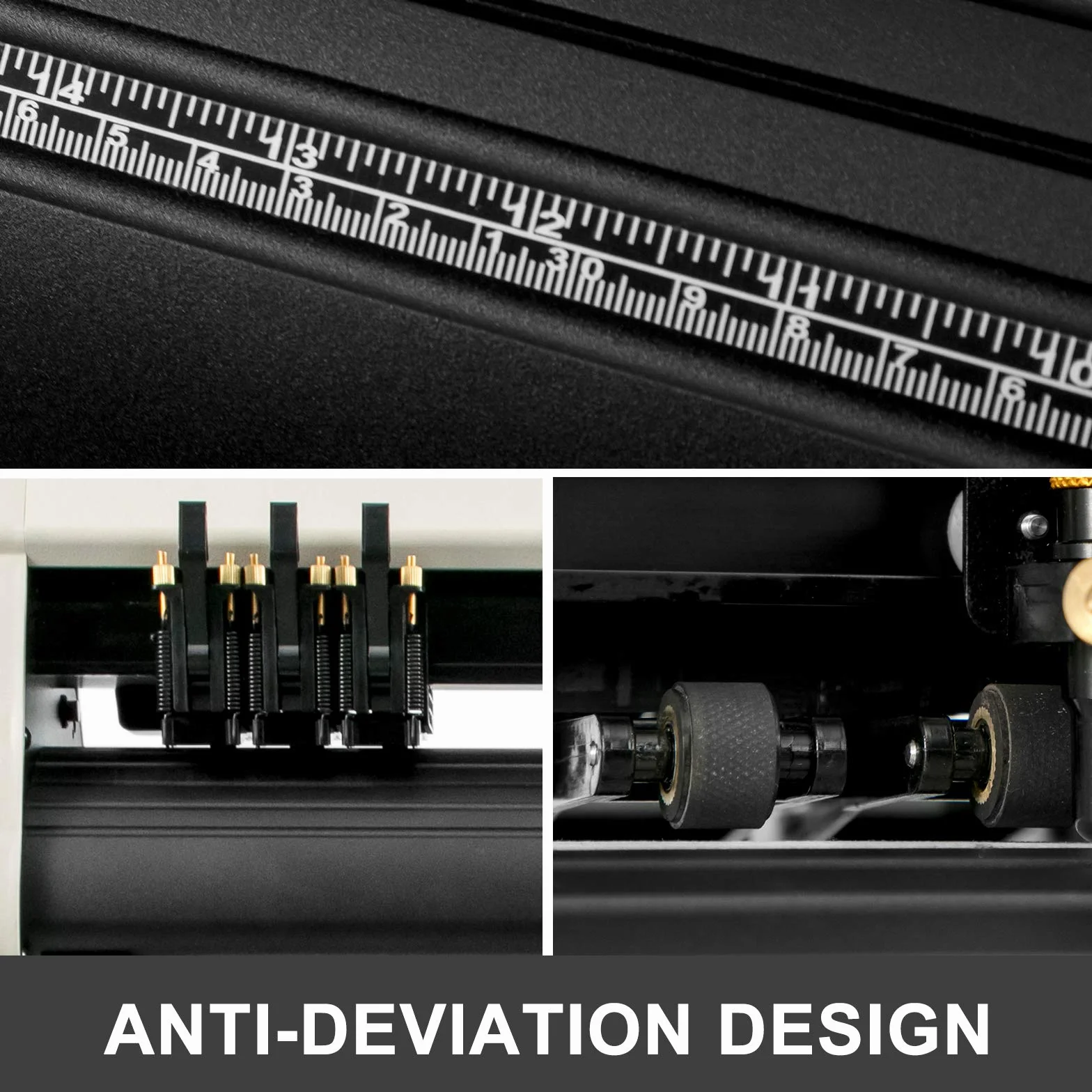 VEVOR Plotter da taglio in vinile, 375 mm, precisione di taglio ± 0,01 mm, compatibile con MAC & Windows, plotter con unità USB, plotter da taglio 8 kg
